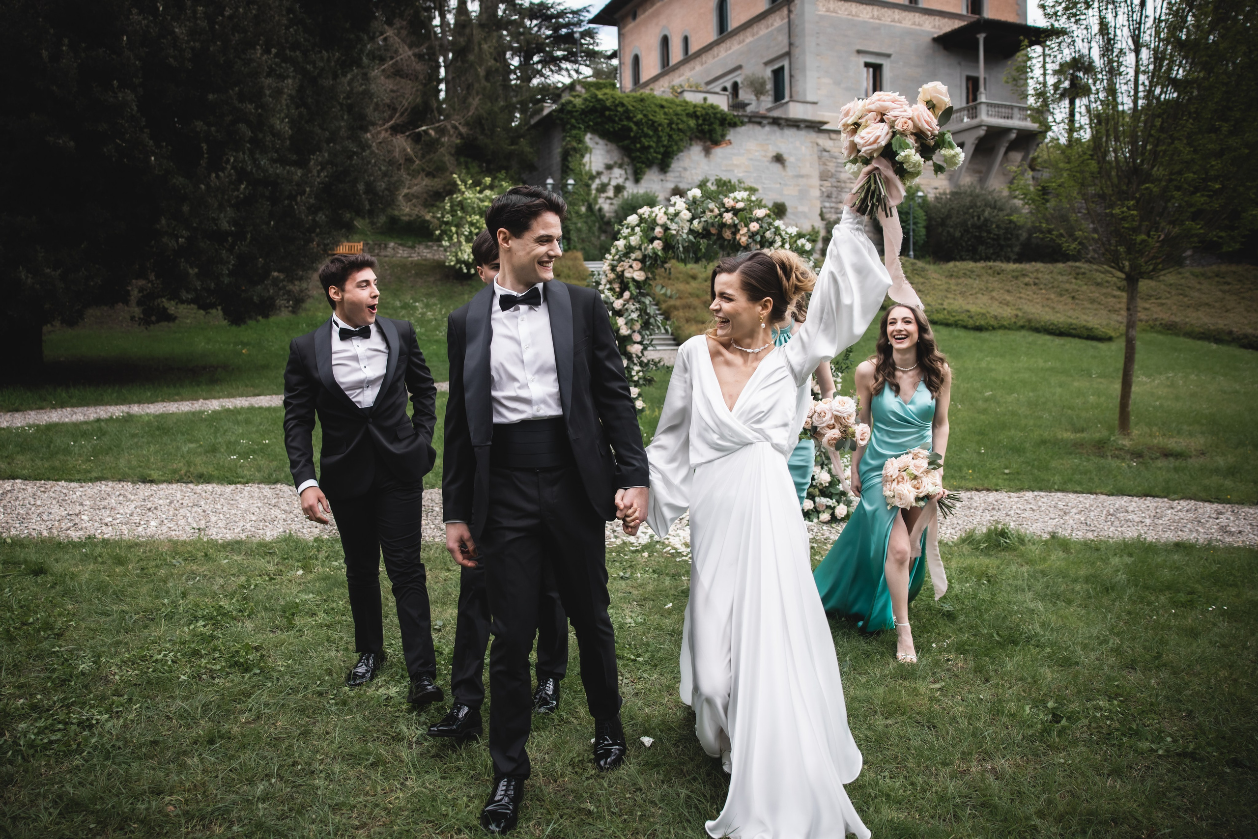 Tuscany Wedding Villa La Commenda Concordia. Professional wedding photographer in Copenhagen, Denmark — Julia Byron