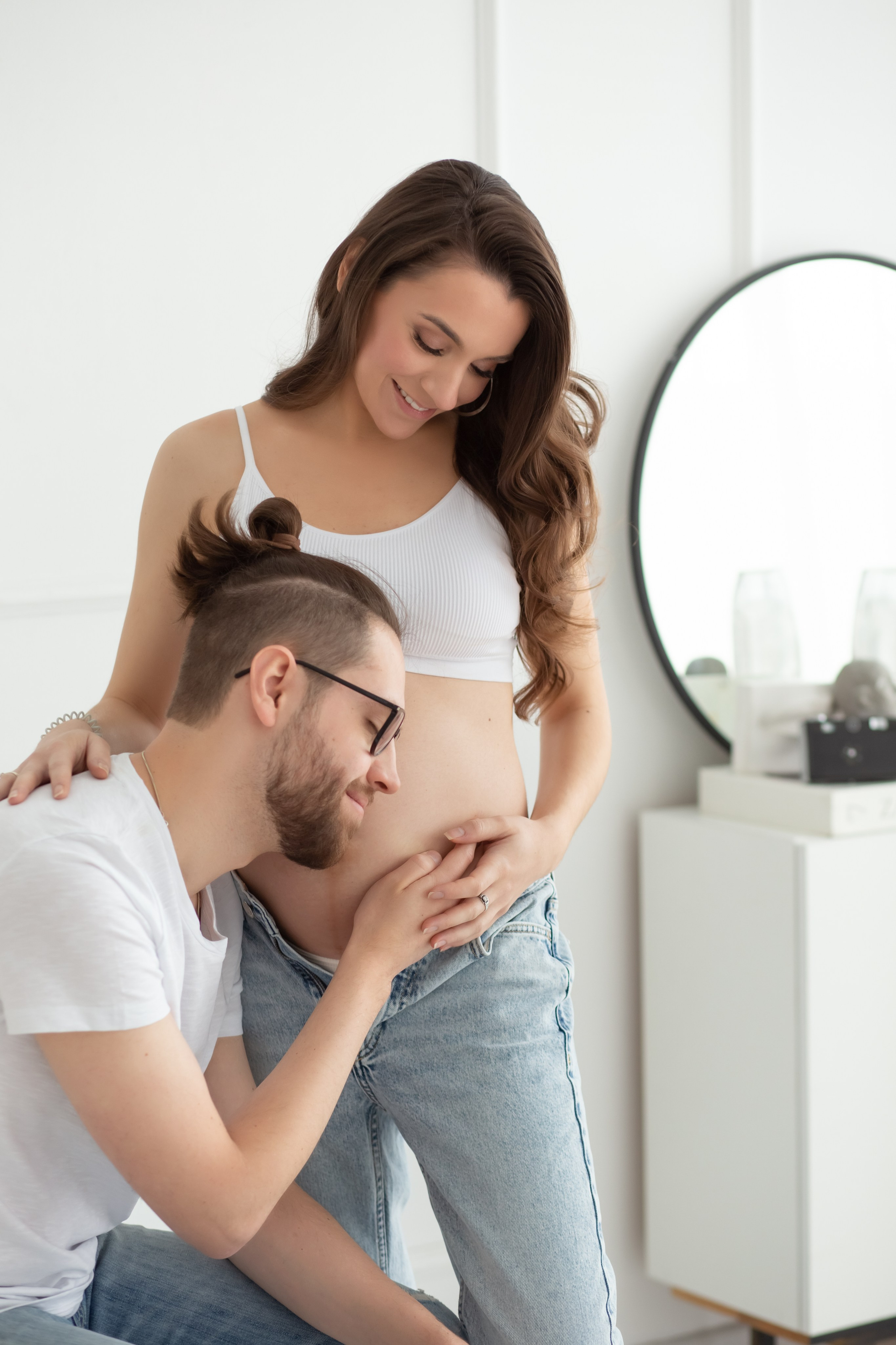 Фотосессия беременности в стиле лайфстайл. Профессиональный фотограф в Испании