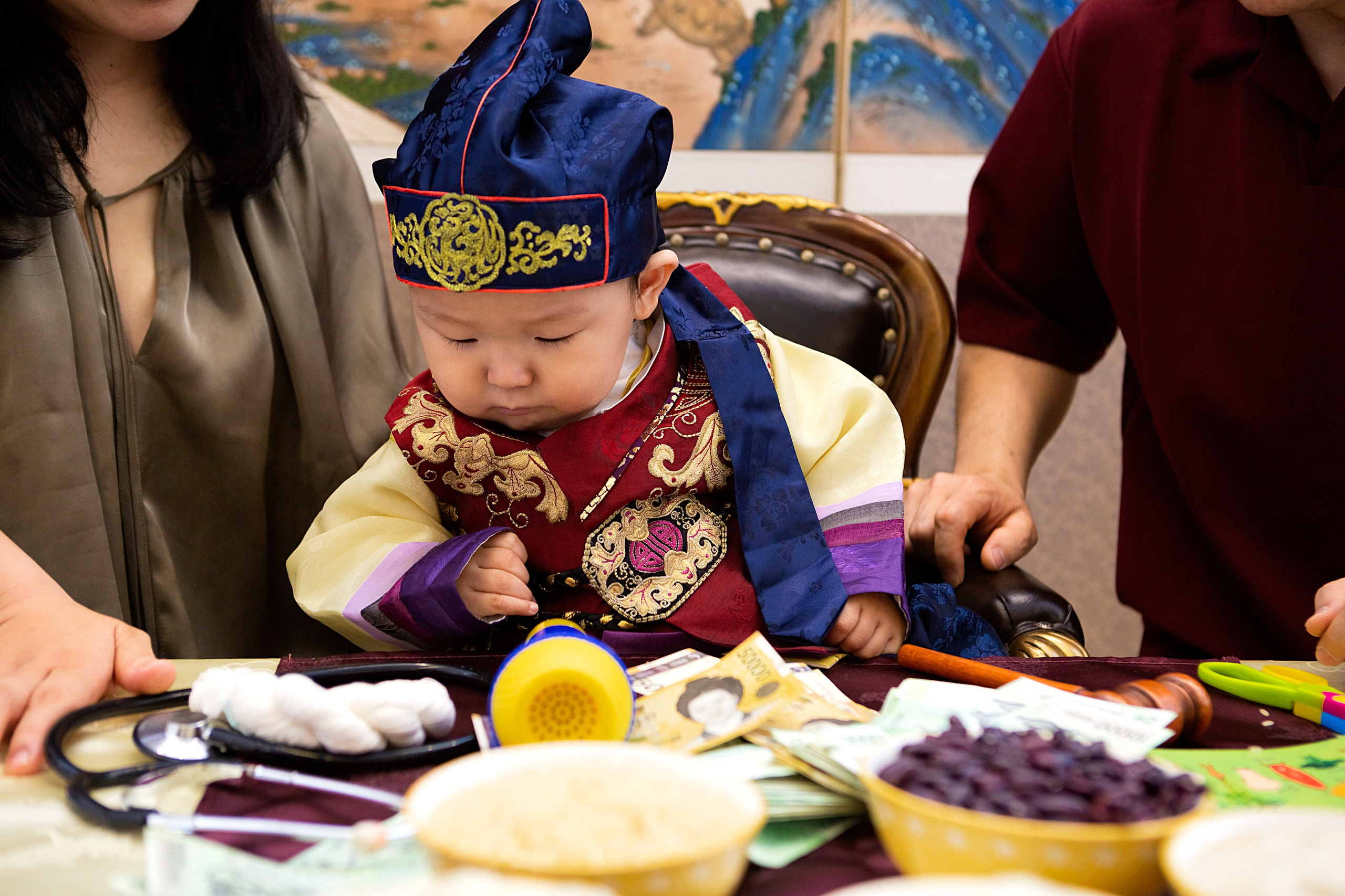 Артём в студии. Фотограф беременности, ньюборн и годовасиков в Корее Жанна Хан