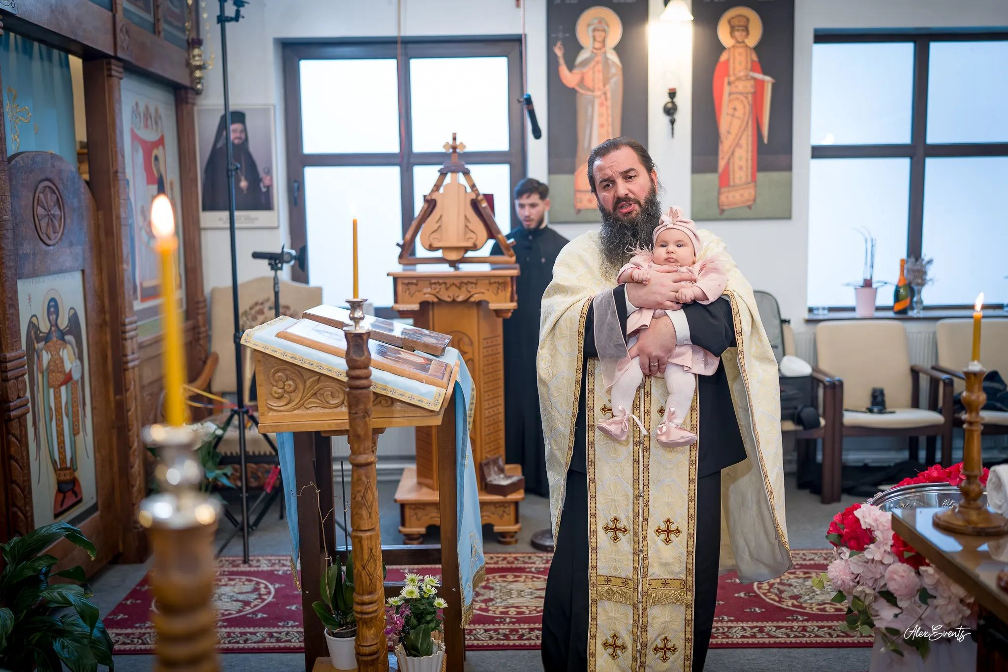 Fotograf Botez Roman Danemarca la biserica romaneasca din Agerbæk| Alex Events. AlexEvents | Fotograf si Videograf de Nunta si Botez in Danemarca si Germania