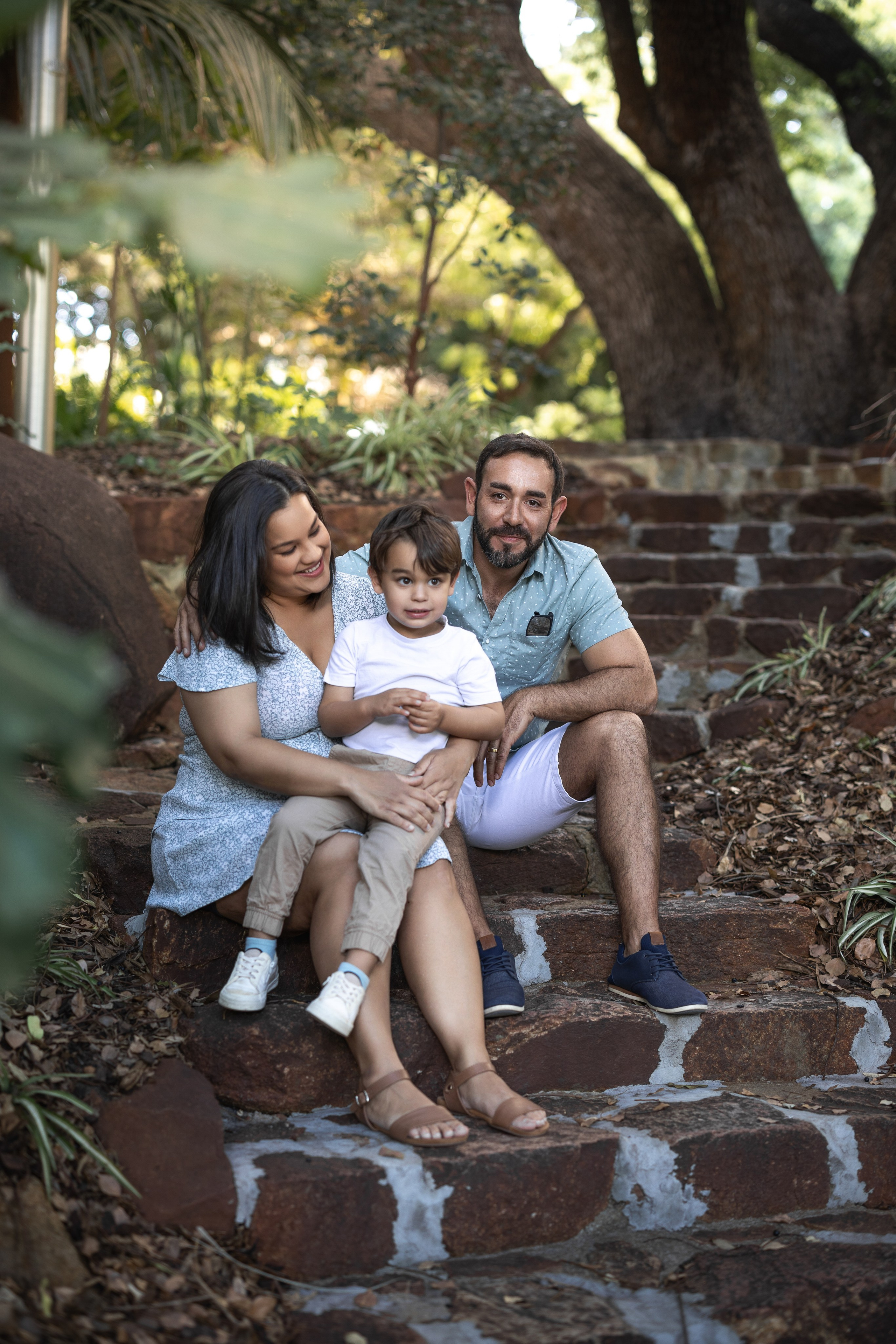 Photos from different family photoshoots
