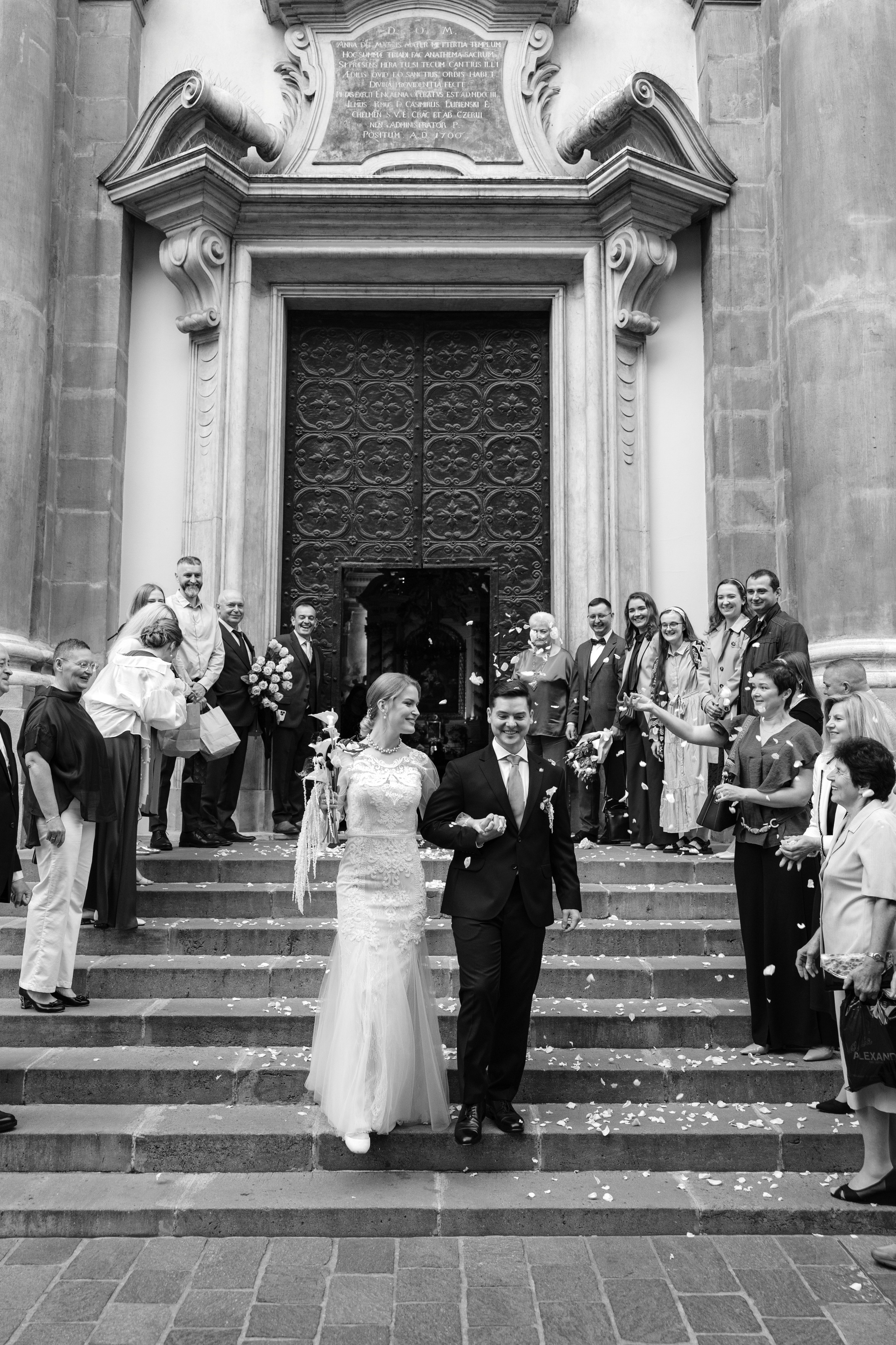 Maria & Jakub. Fotograf ślubny i rodzinny w Krakowie Yana Klymova
