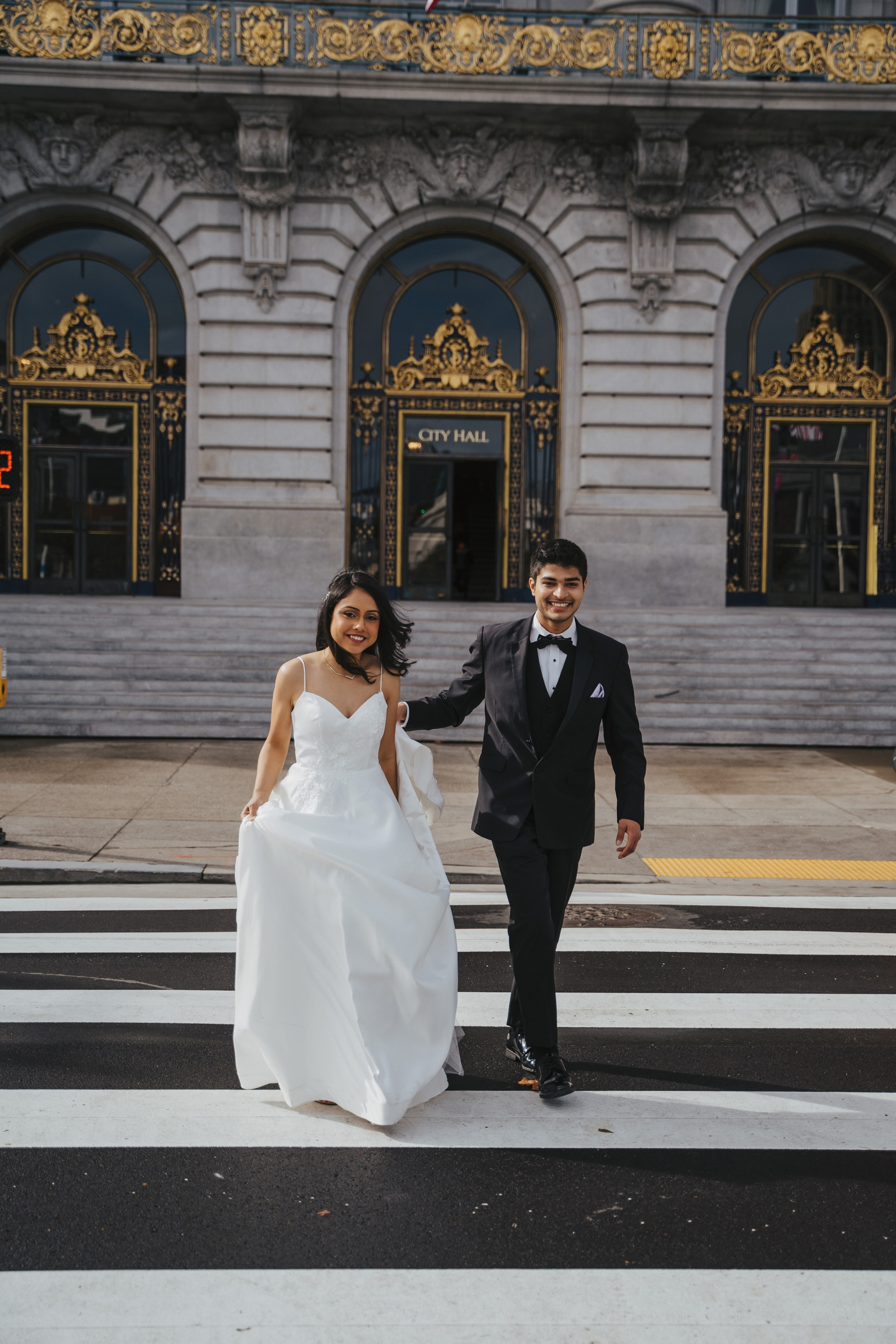 Sity Hall. Wedding family photographer and videographer California San Francisco Bay Area