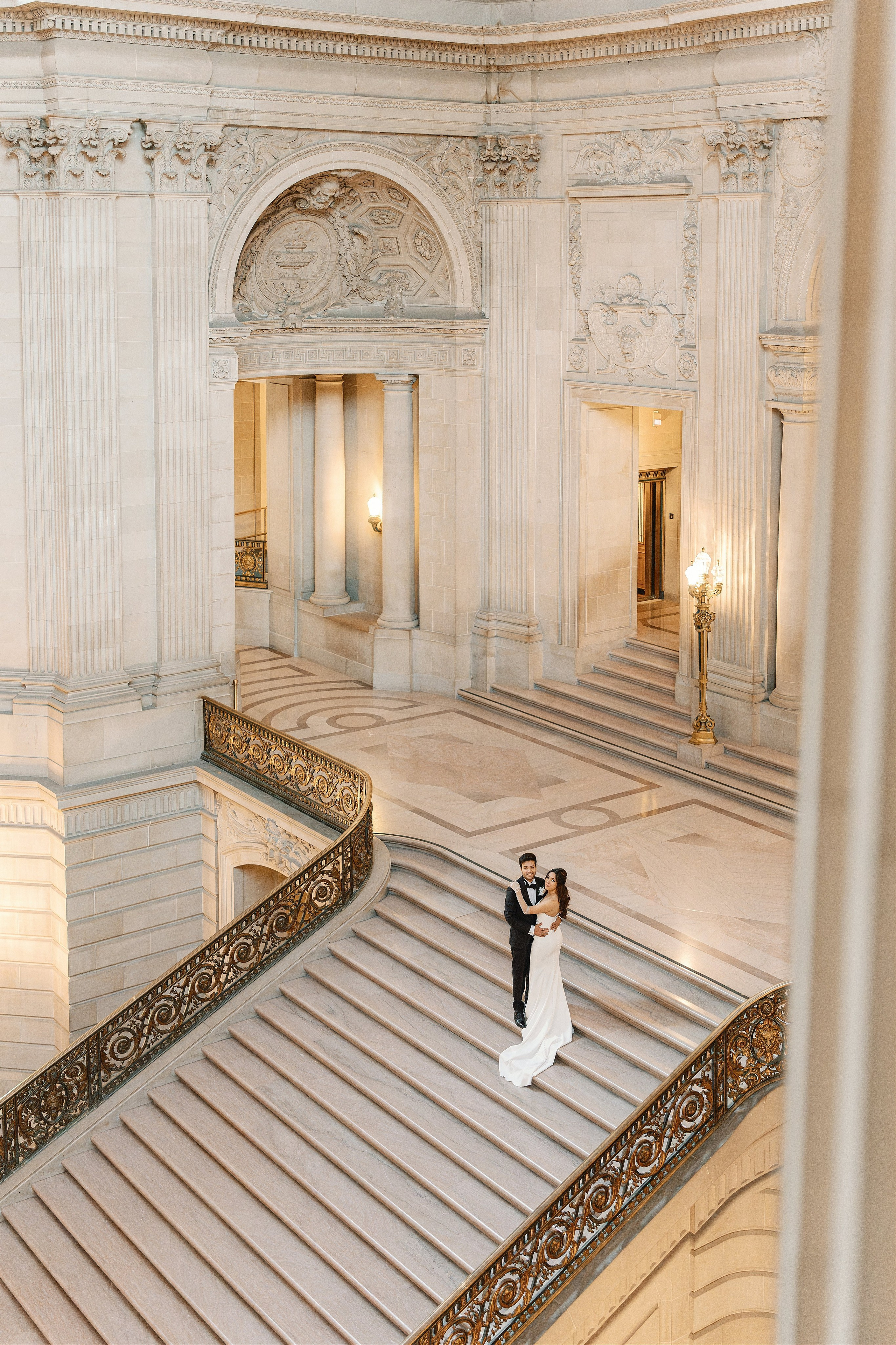 San Francisco City Hall Wedding. Wedding Photography & Videography Team in California, Los Angeles, San Francisco, San Diego and Travel