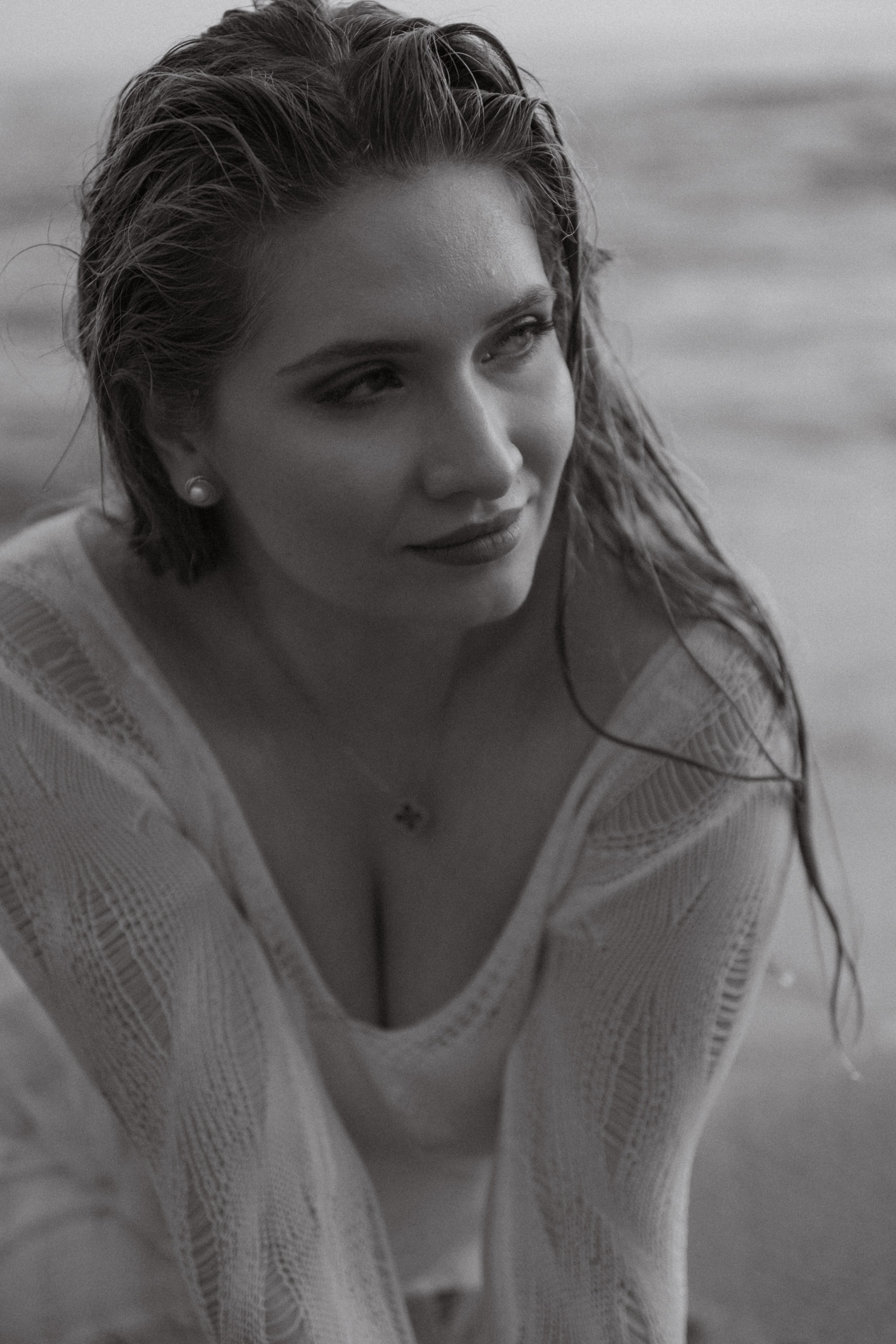 One more Beauty at the Beach. Yana story. Portrait, family, maternity & wedding photography & videography in SoCal Kseni Vibe