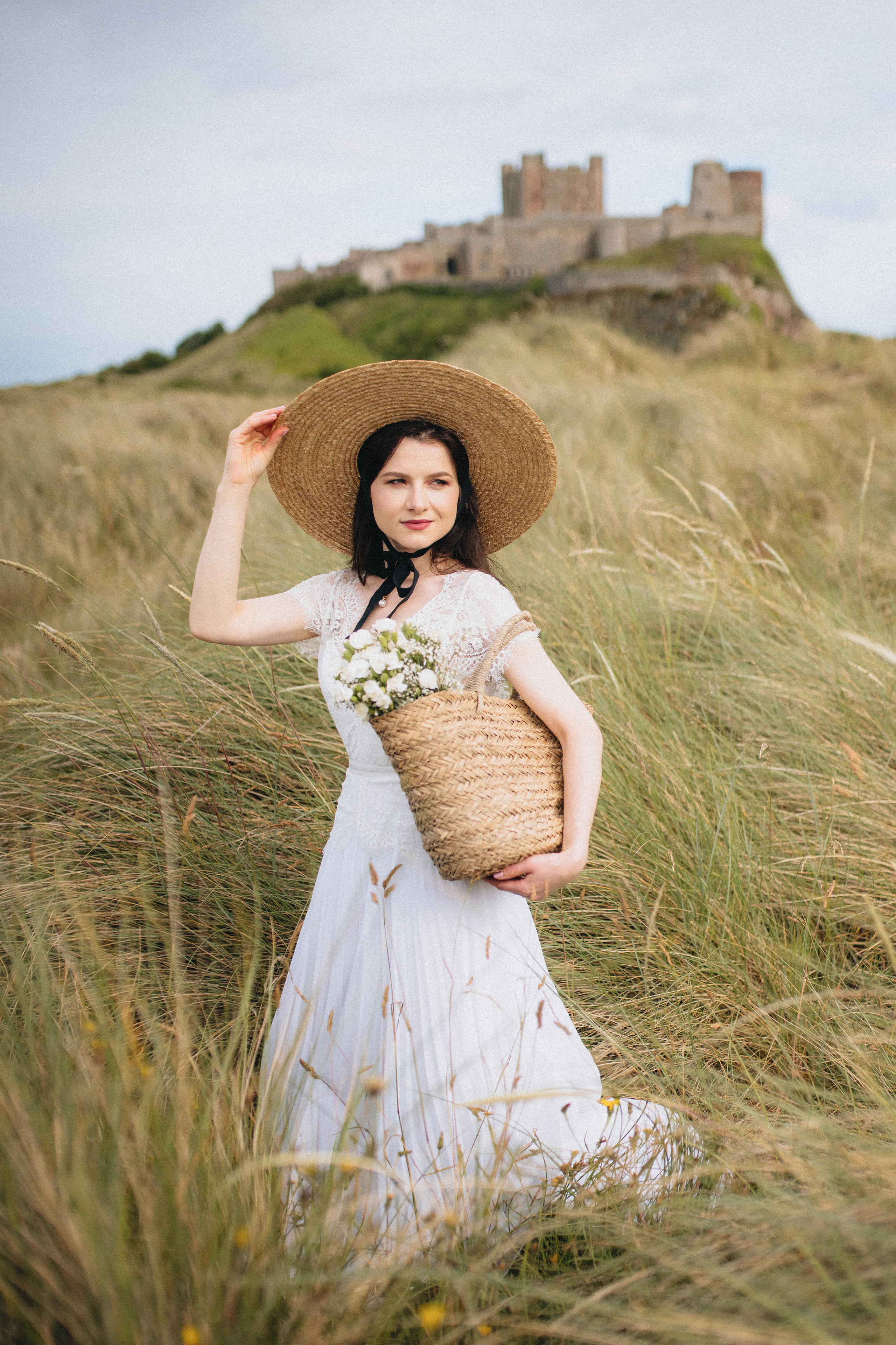 Northumberland coast elopement. Tania Gandrabur, photographer in West Midlands, England