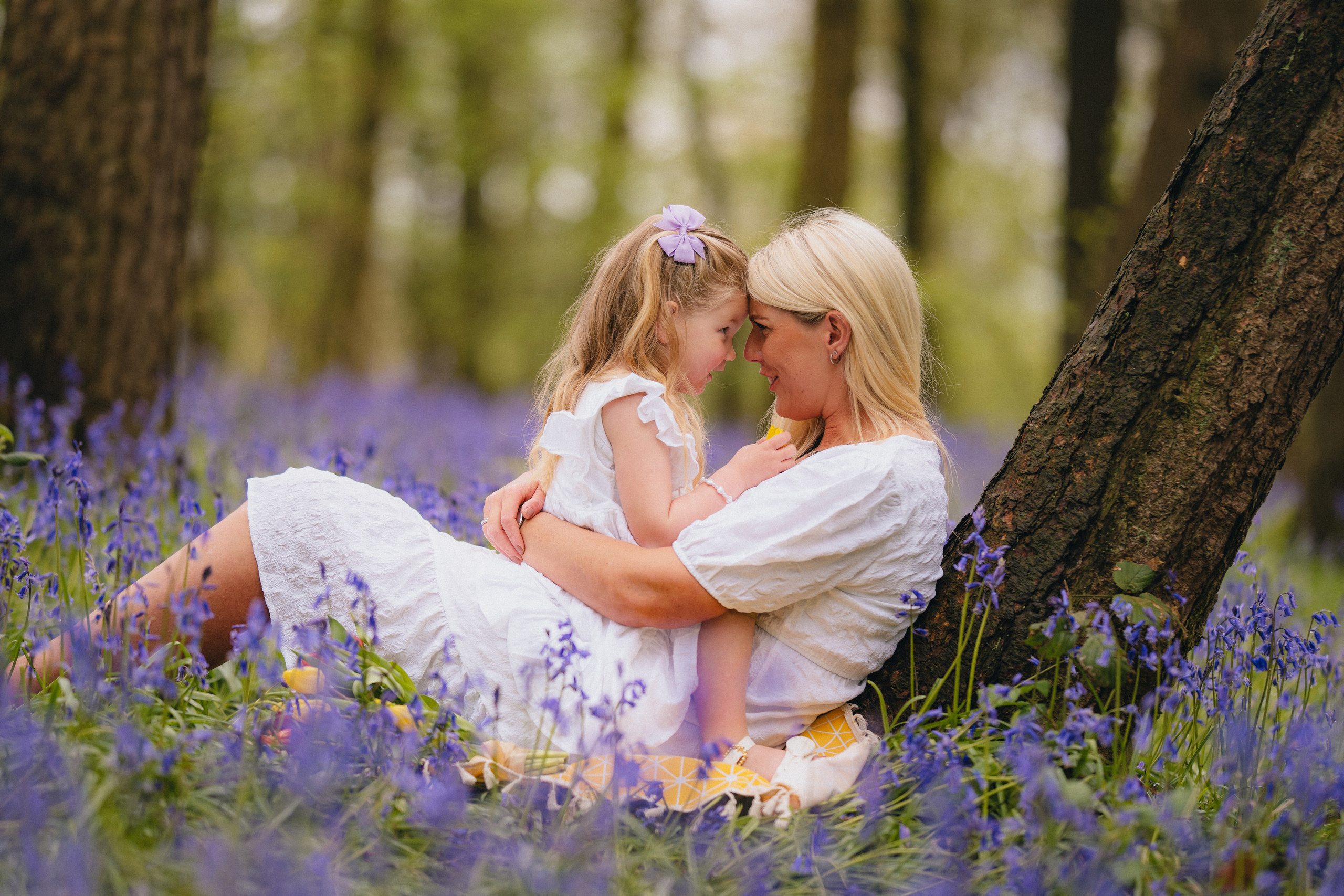 Family Bluebell sessions. Tania Gandrabur, photographer in West Midlands, England