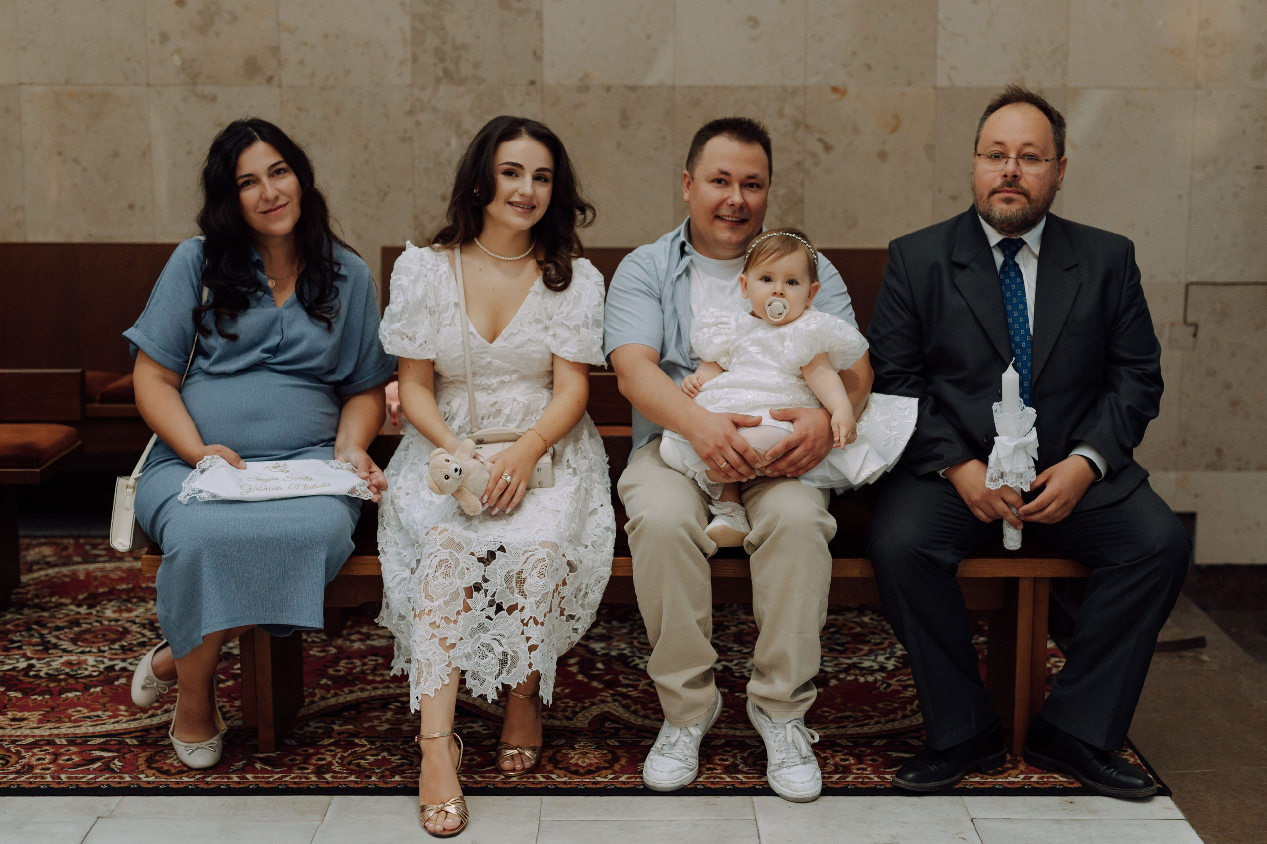 Chrzest Święty i roczek Gabrieli