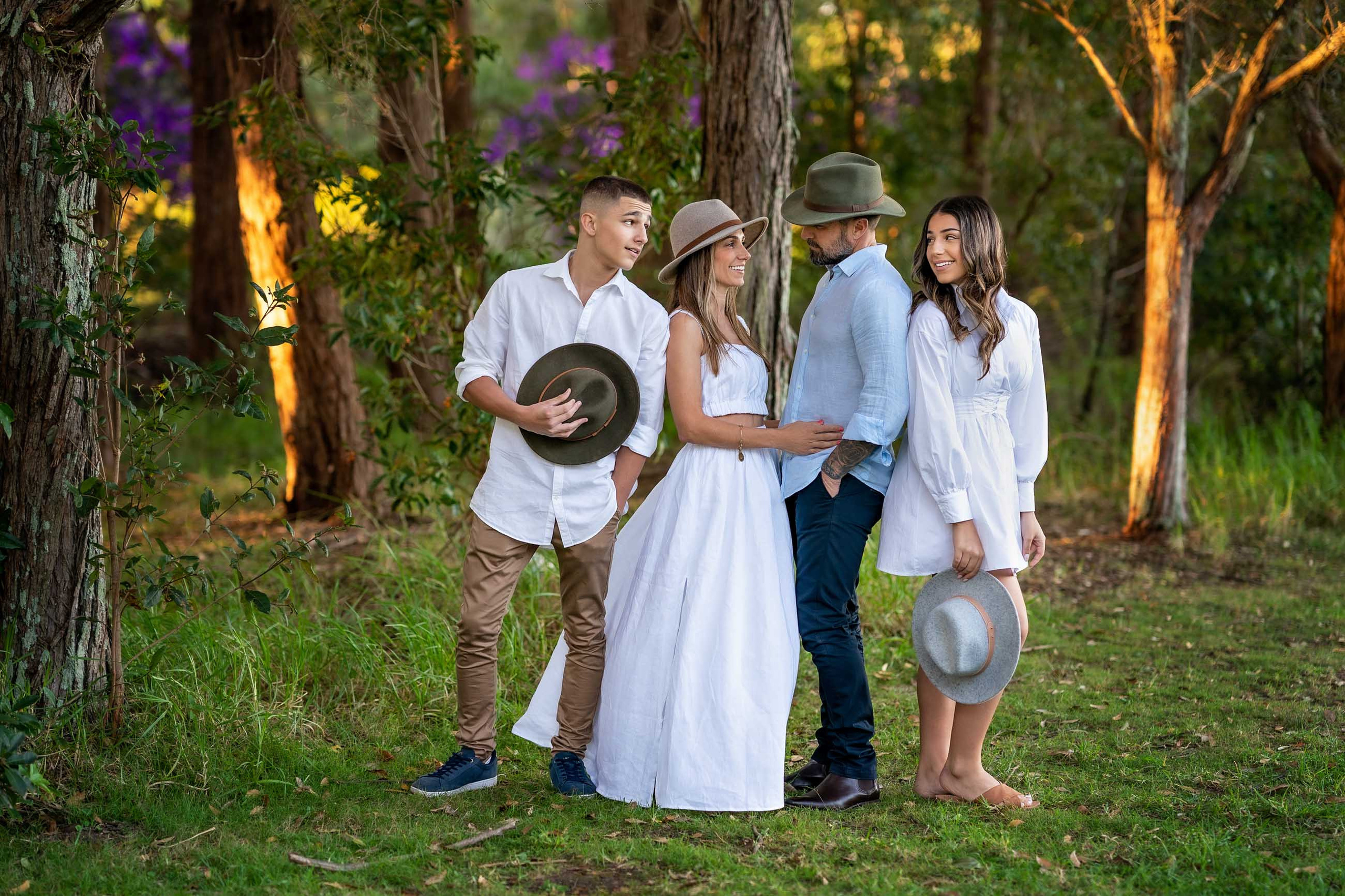 Few generation family portrait photography session in Sydney