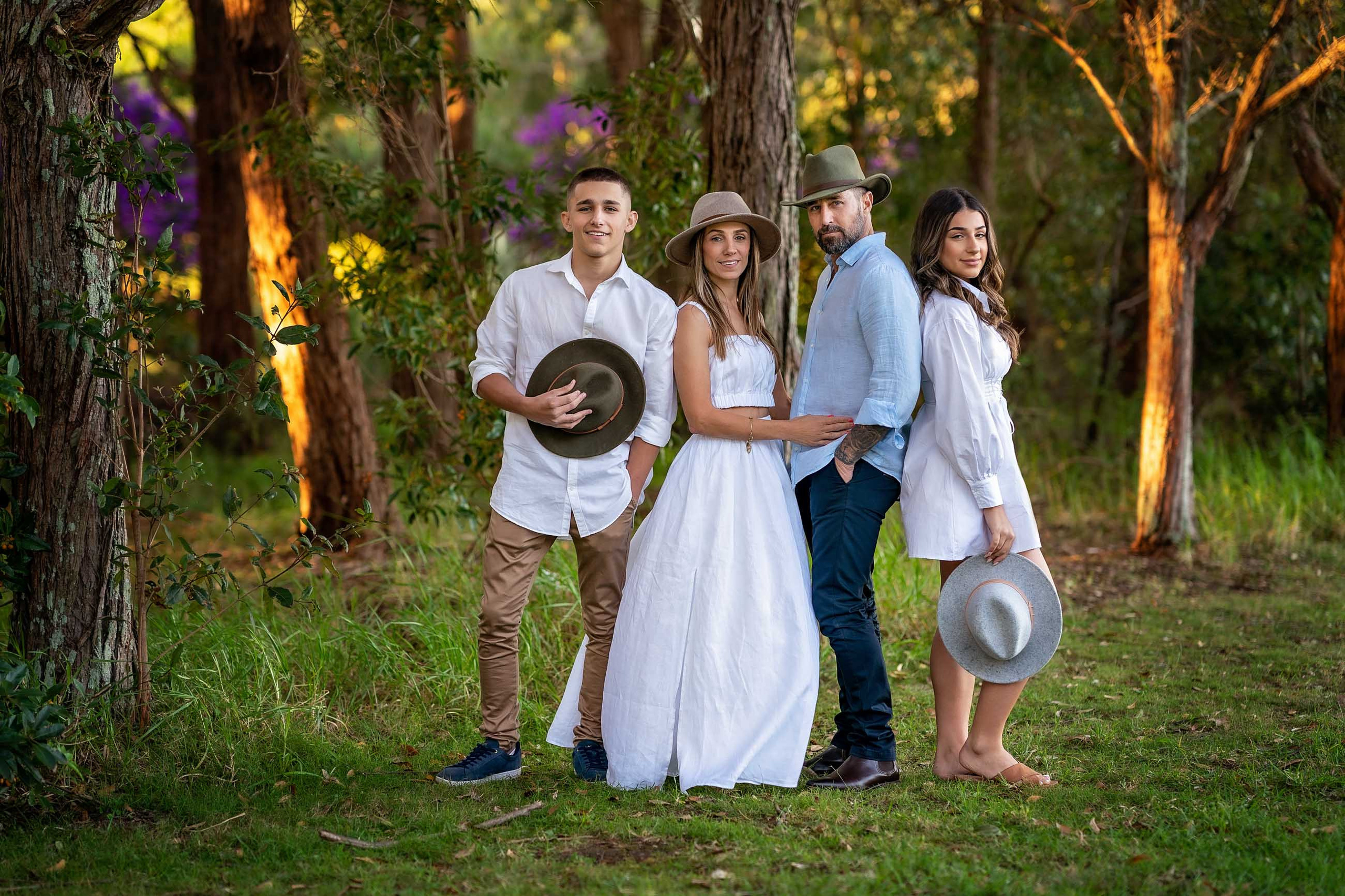 Extended family portrait photoshoot in Sydney