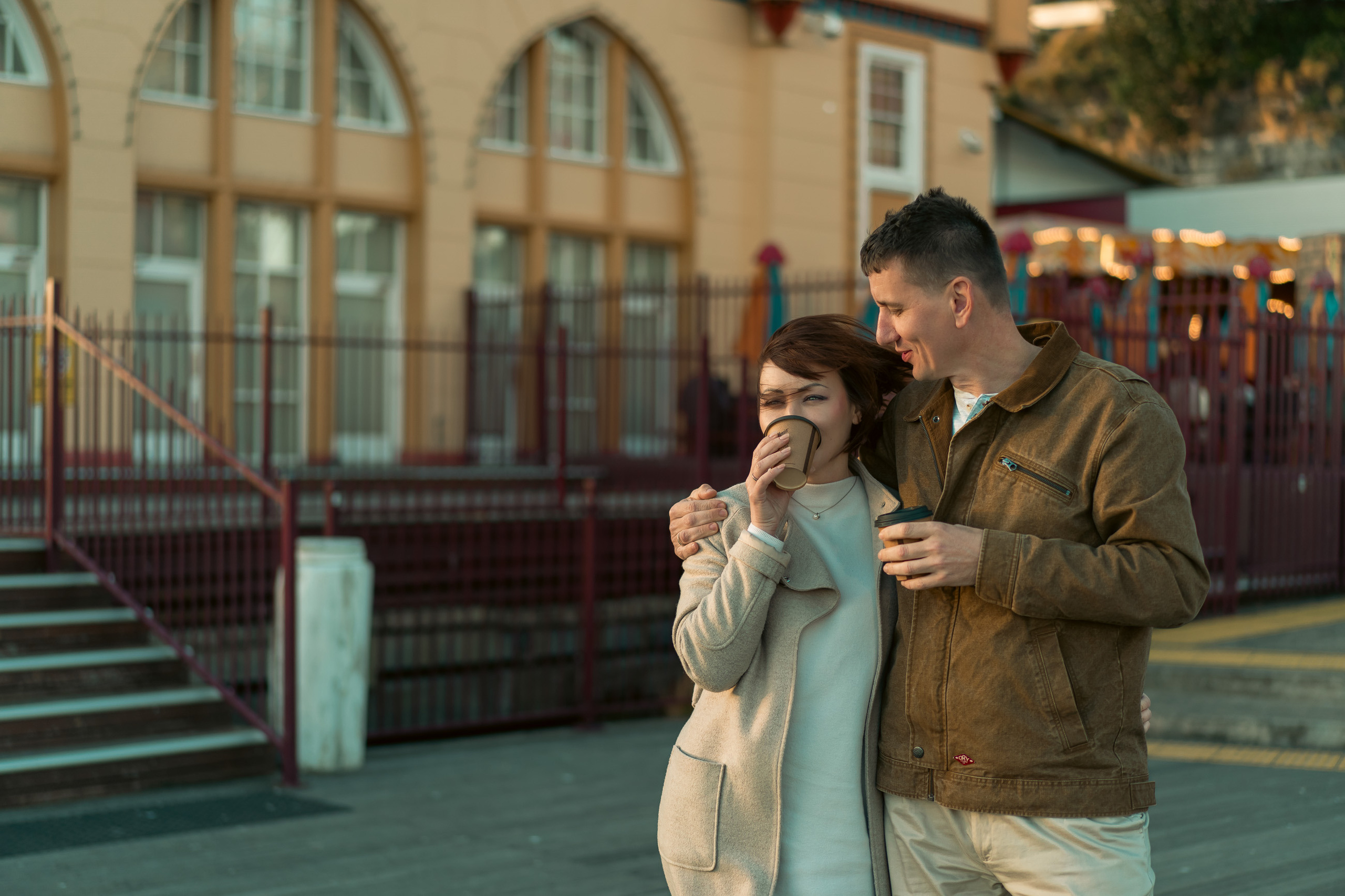 10th Wedding Anniversary Photoshoot Sydney Luna Park