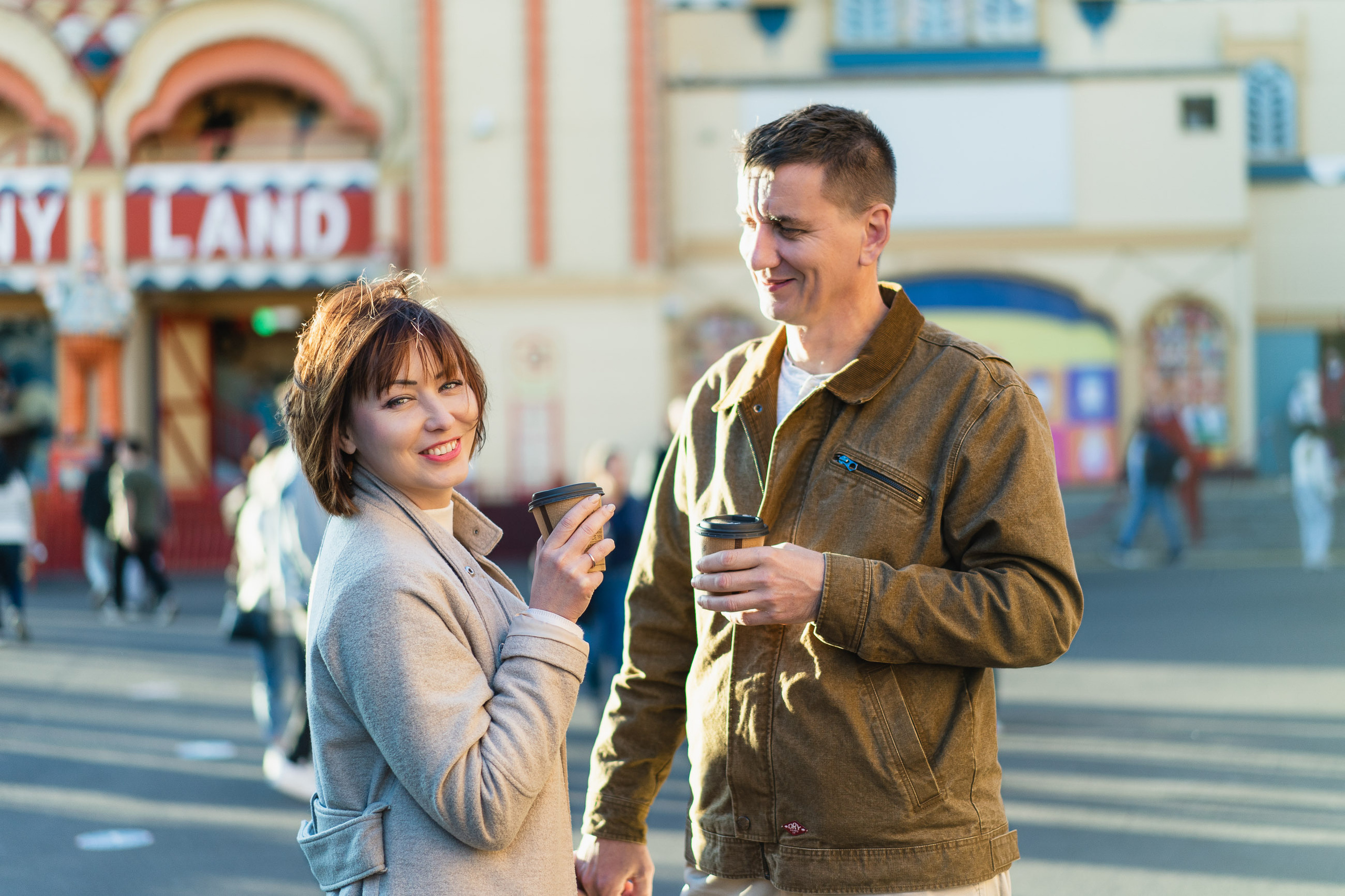 10th Wedding Anniversary Photoshoot Sydney Luna Park