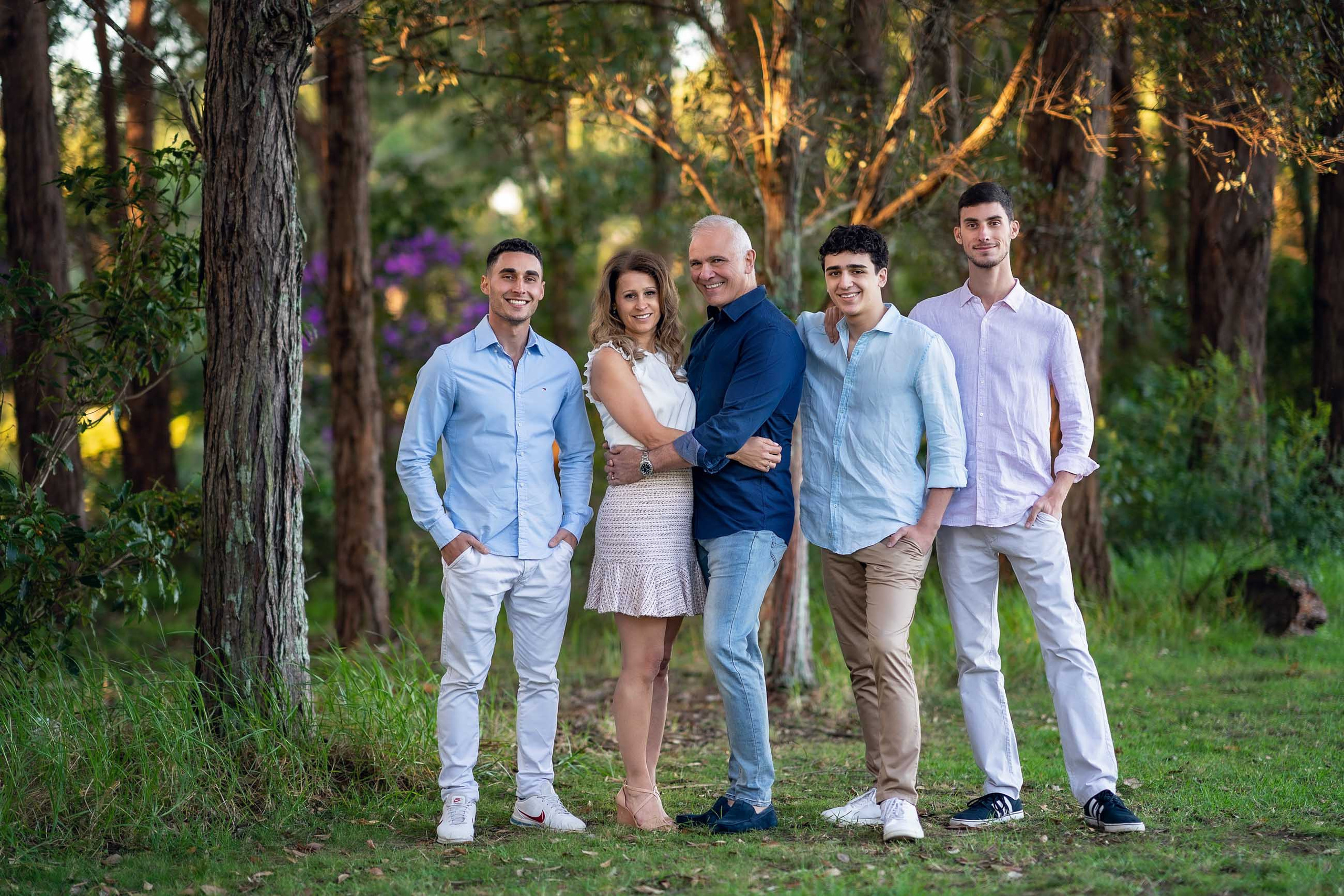 Few generation family portrait photography session in Sydney