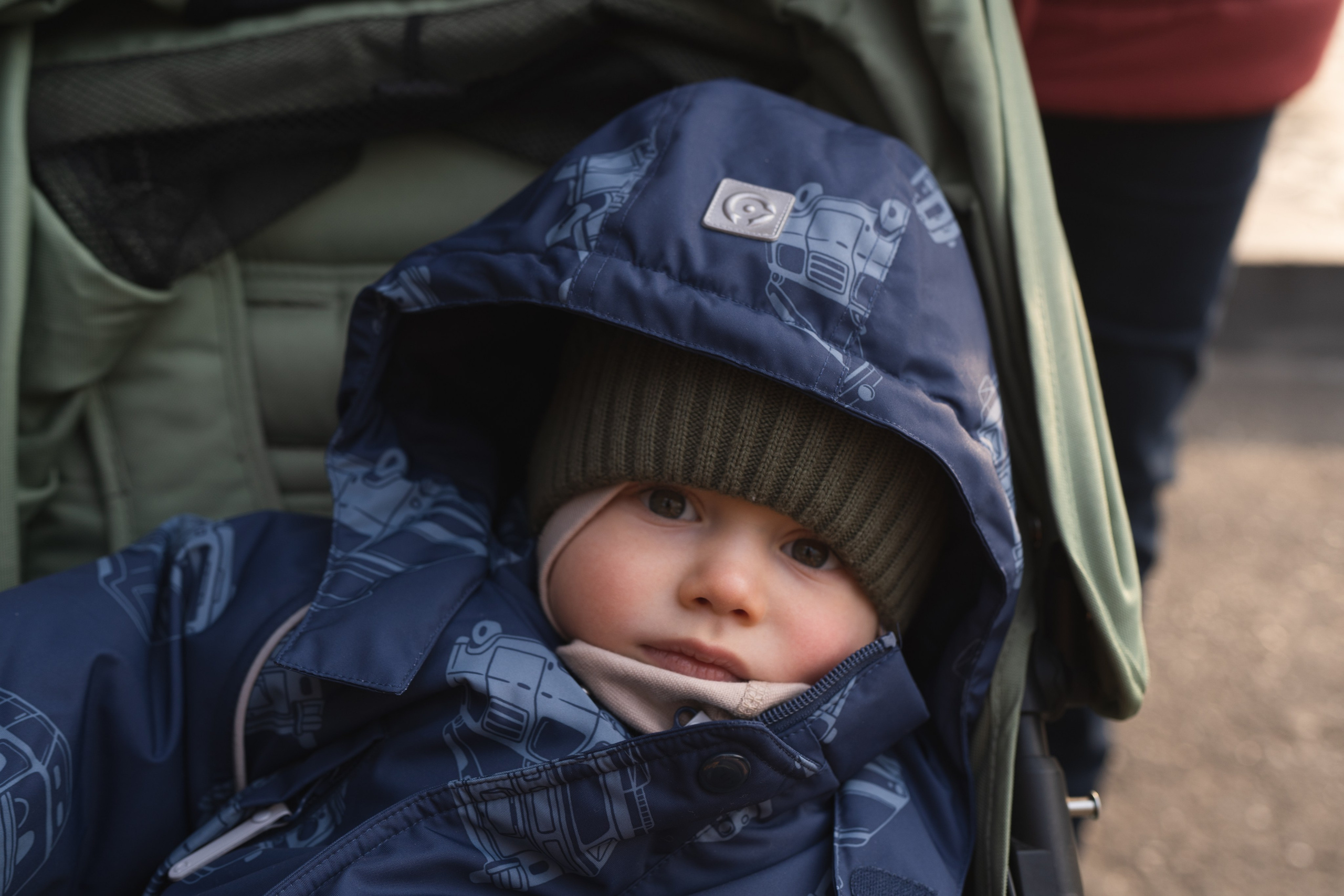 Alena, Vlad and their son Lev. Main