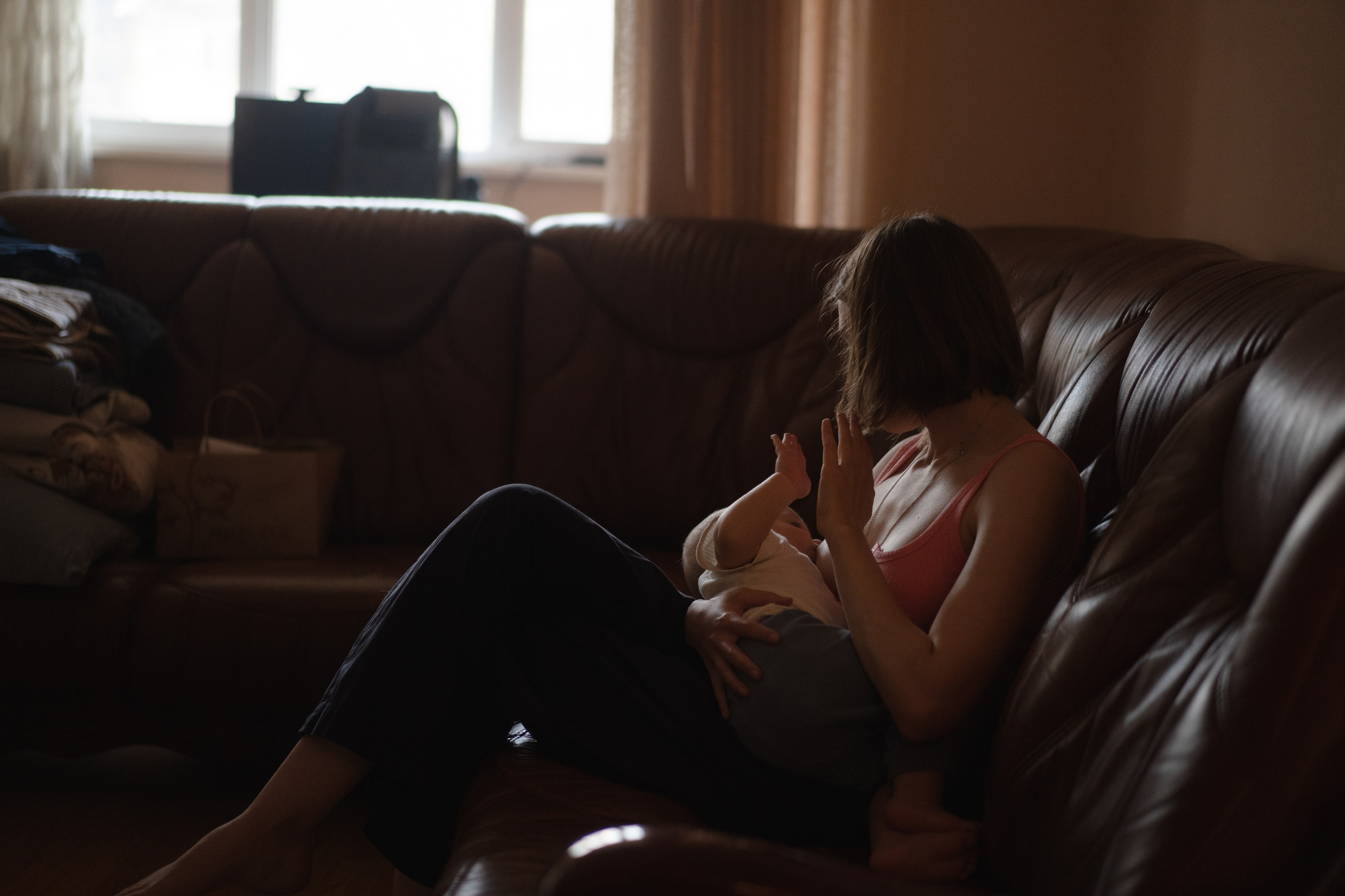 Alena, Vlad and their son Lev. Main