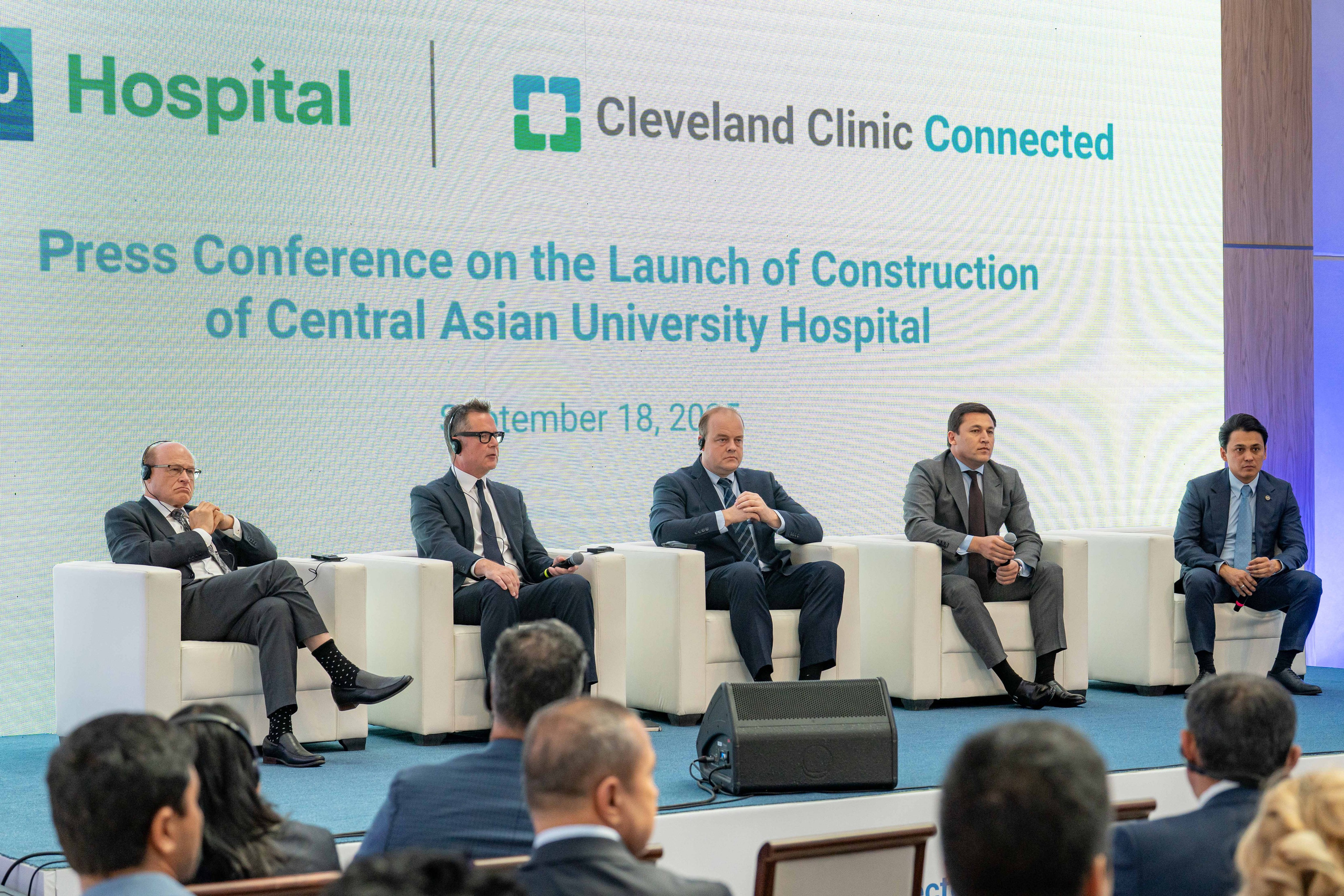 В Ташкенте стартовал проект строительства CAU Hospital в партнерстве с Cleveland Clinic