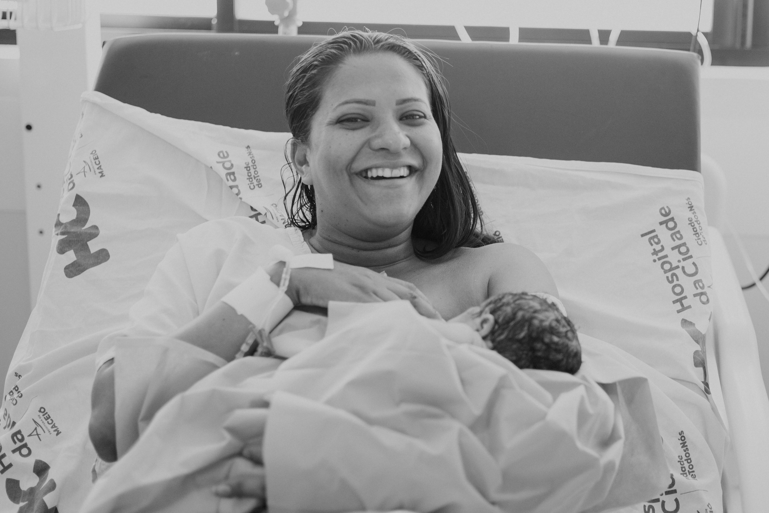 À chegada de Luara. Salvy fotografia