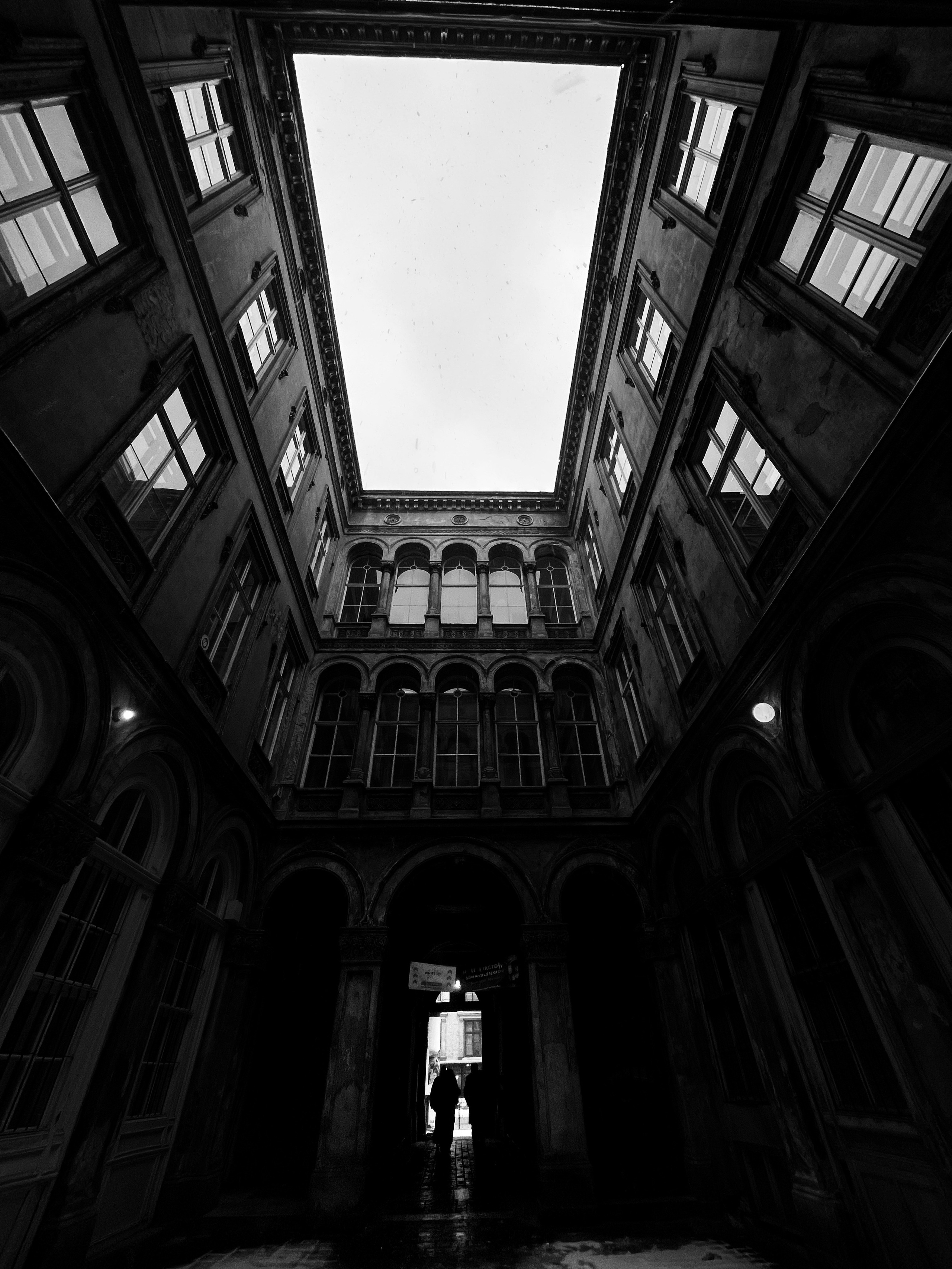 courtyard well | Budapest 2026 | IPHONE 12 PRO