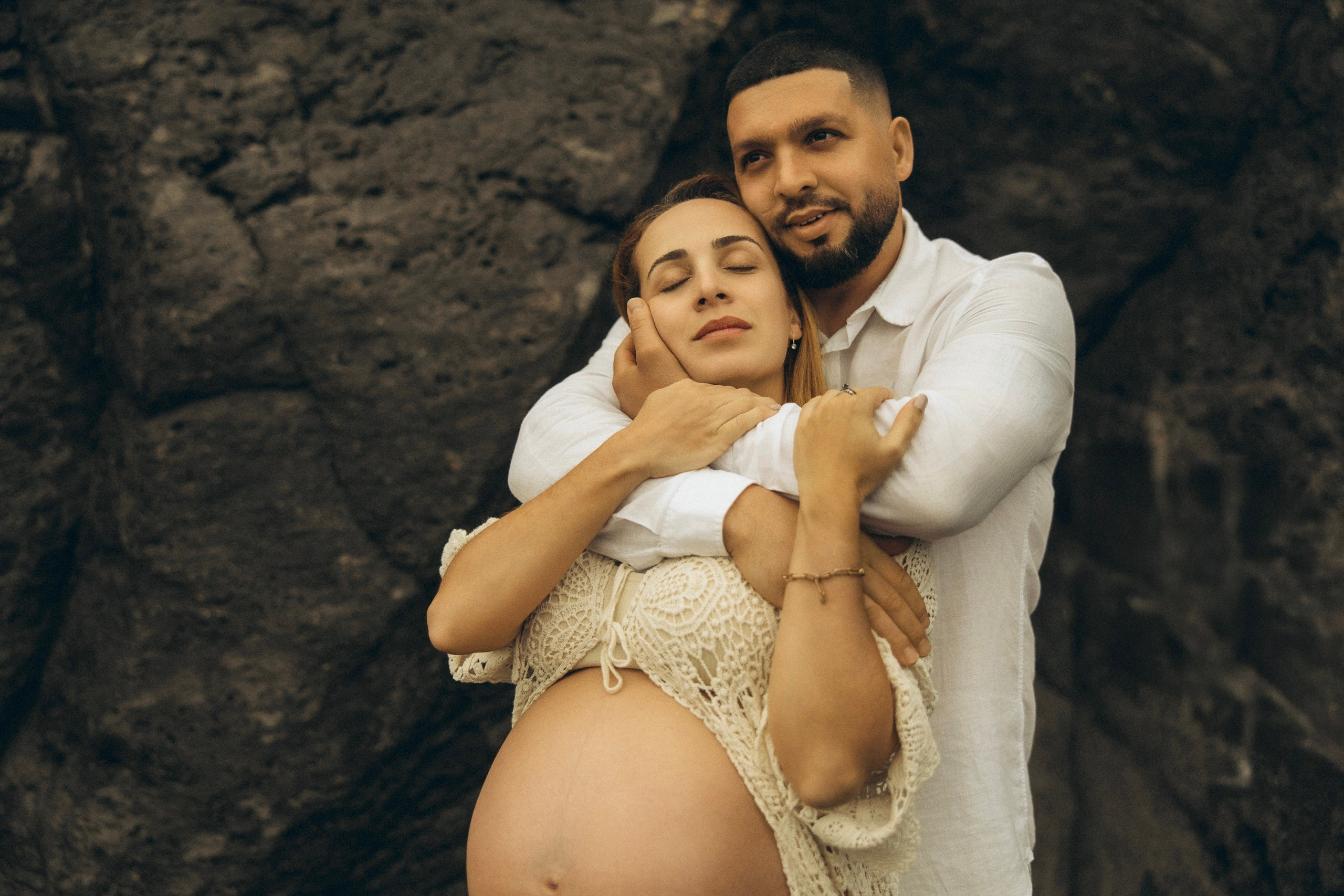 Stephanie & Edgar Formosa beach Madeira