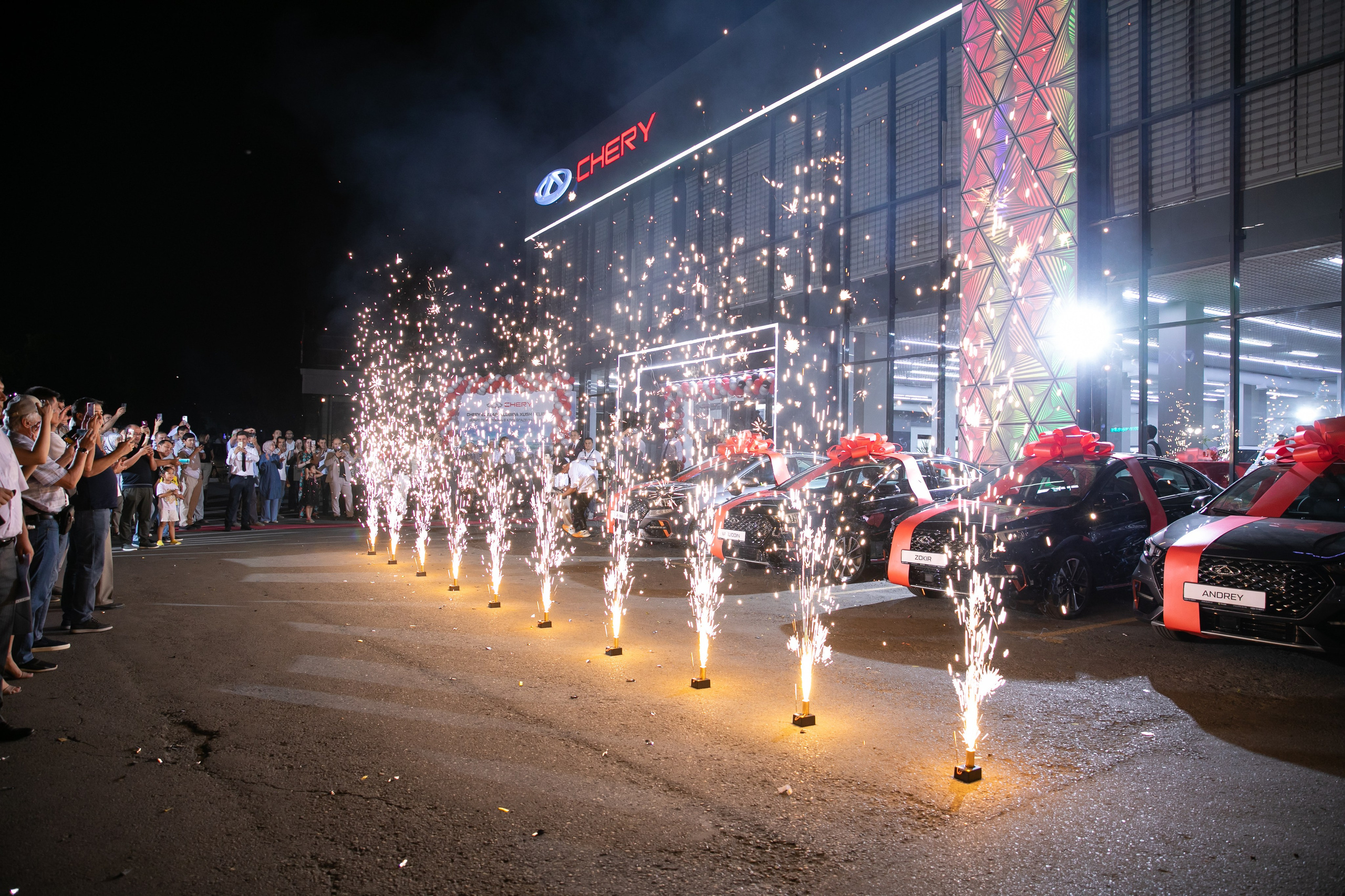 Открытие Chery. Профессиональная Фото-Видео Студия Геннадия Нестеренко | Ташкент и Весь Узбекистан