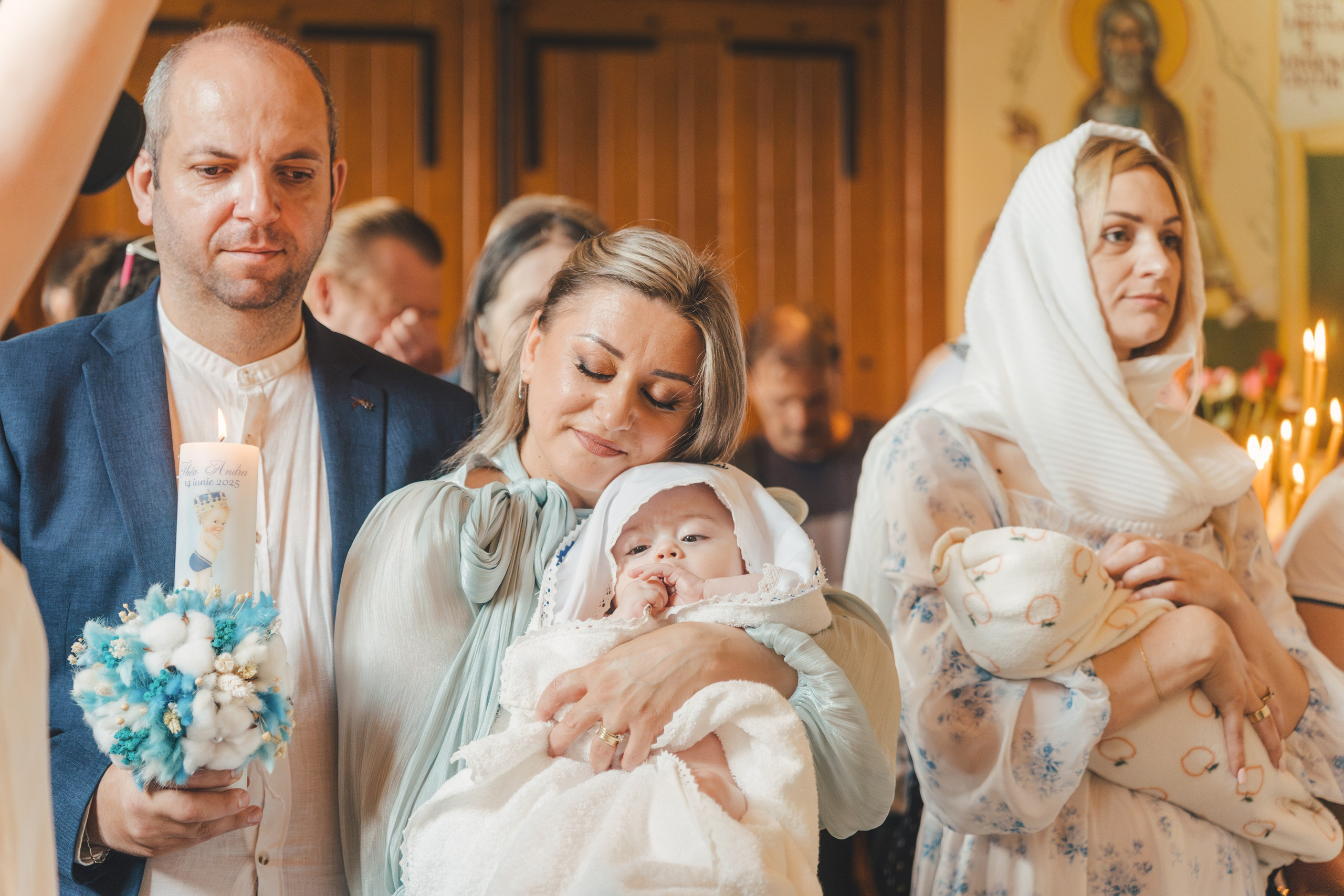 Théo Andrei`s Christening