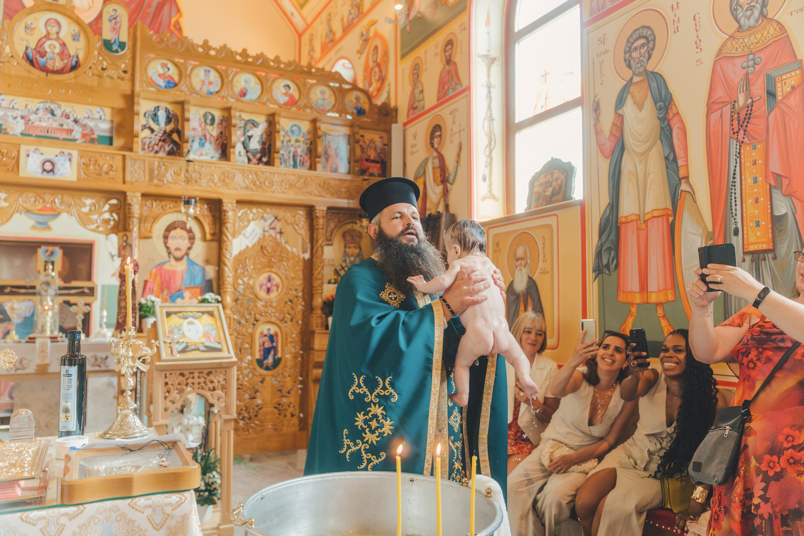 Théo Andrei`s Christening