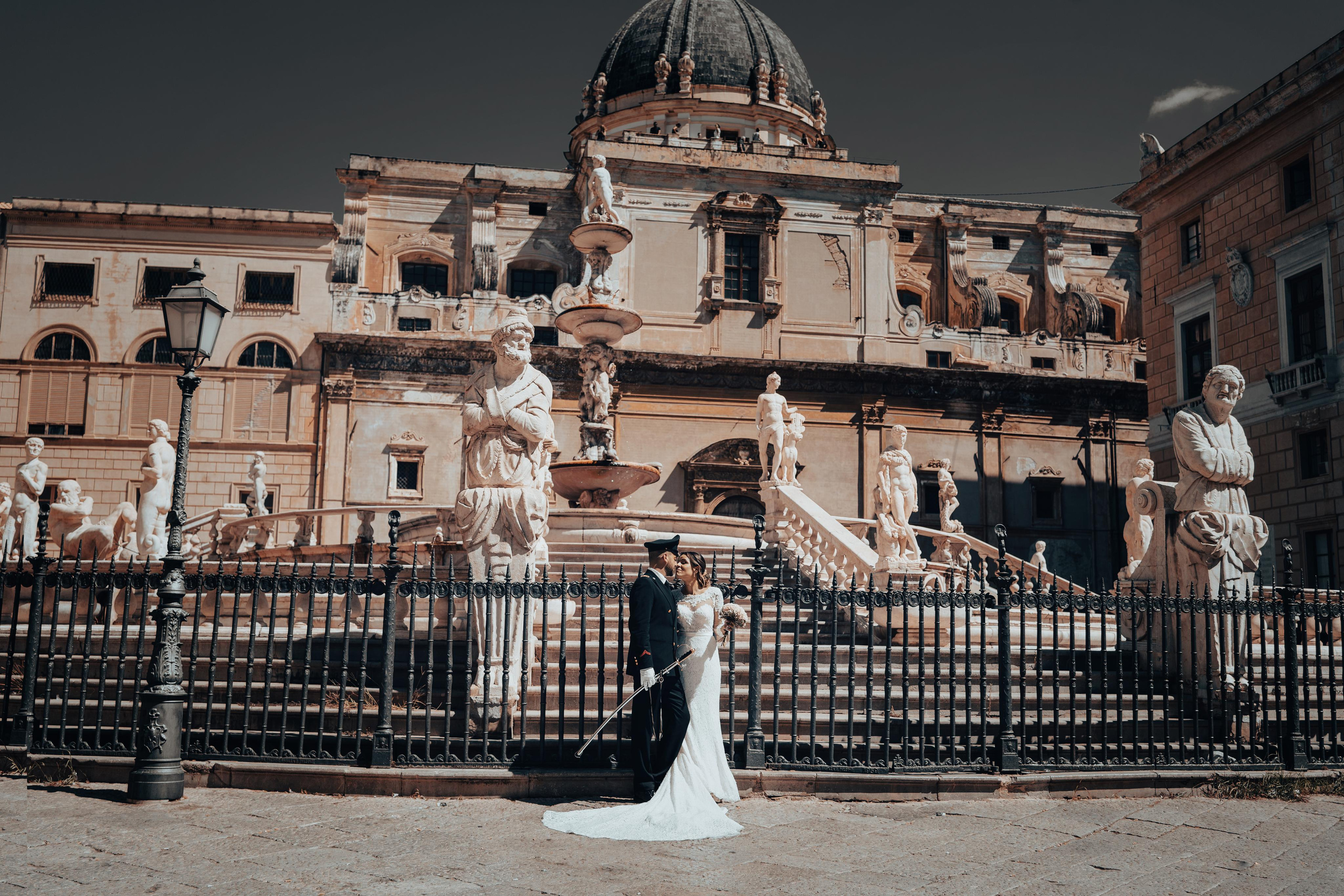 Michelangelo & Jessica. Фотограф на Сицилии Гвидо Каналелла