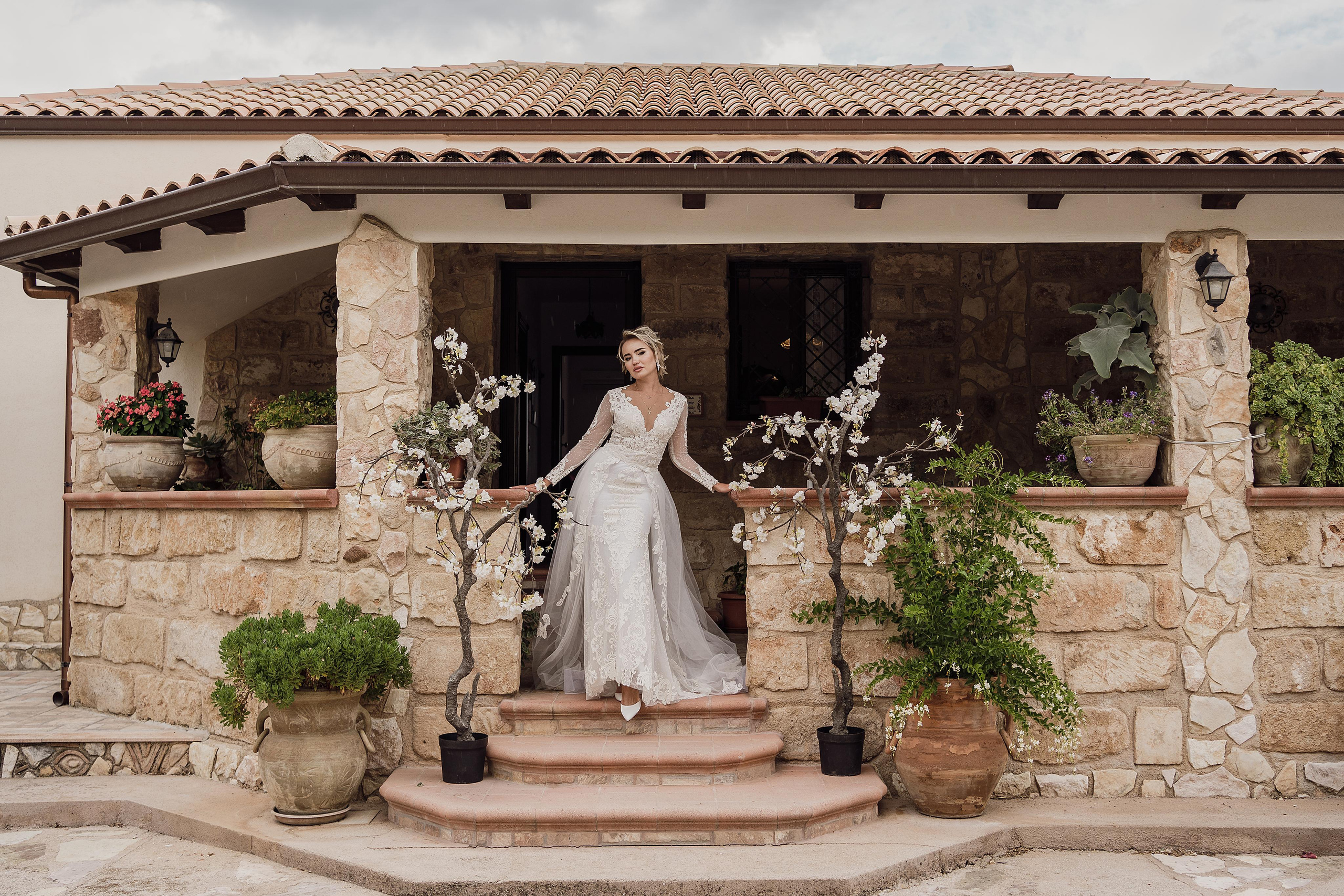 Giuseppe & Olesya. Фотограф на Сицилии Гвидо Каналелла