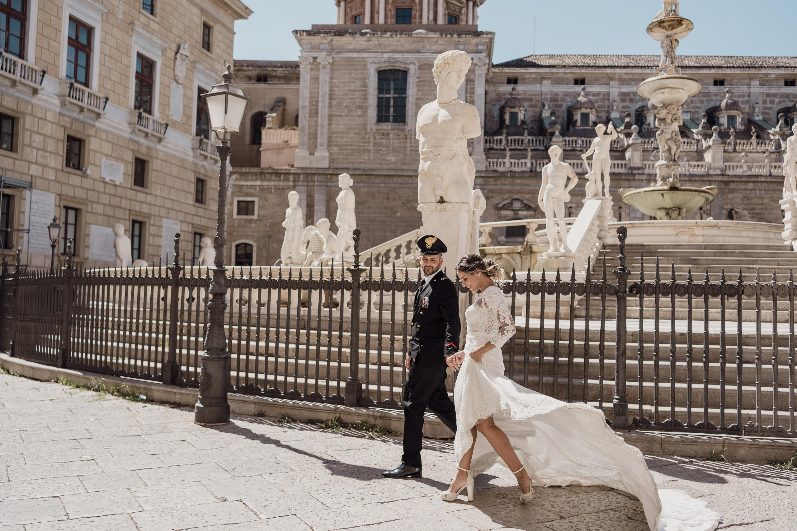 Michelangelo & Jessica. Фотограф на Сицилии Гвидо Каналелла