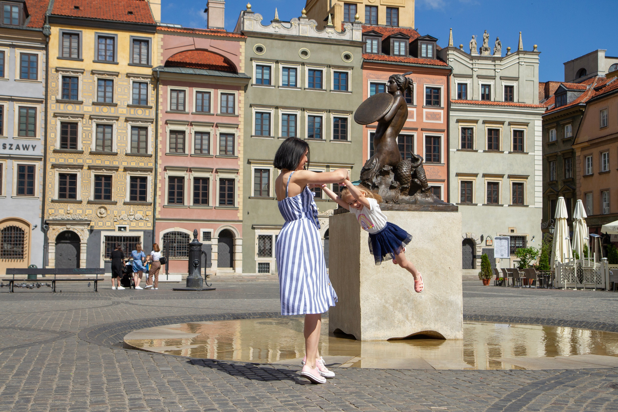 Прогулянка по старому місту Варшави. Весільний та сімейний фотограф Наталія Дудник. Дніпро, Україна/Європа