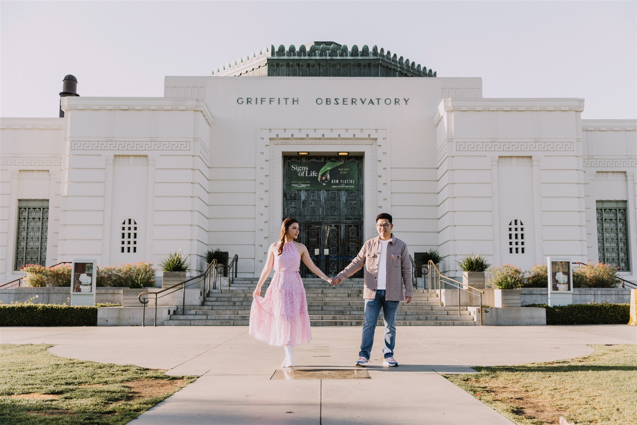Engagement Session at Griffith Observatory, Los Angeles | Taya Frank. Southern California Family and Couple Photographer