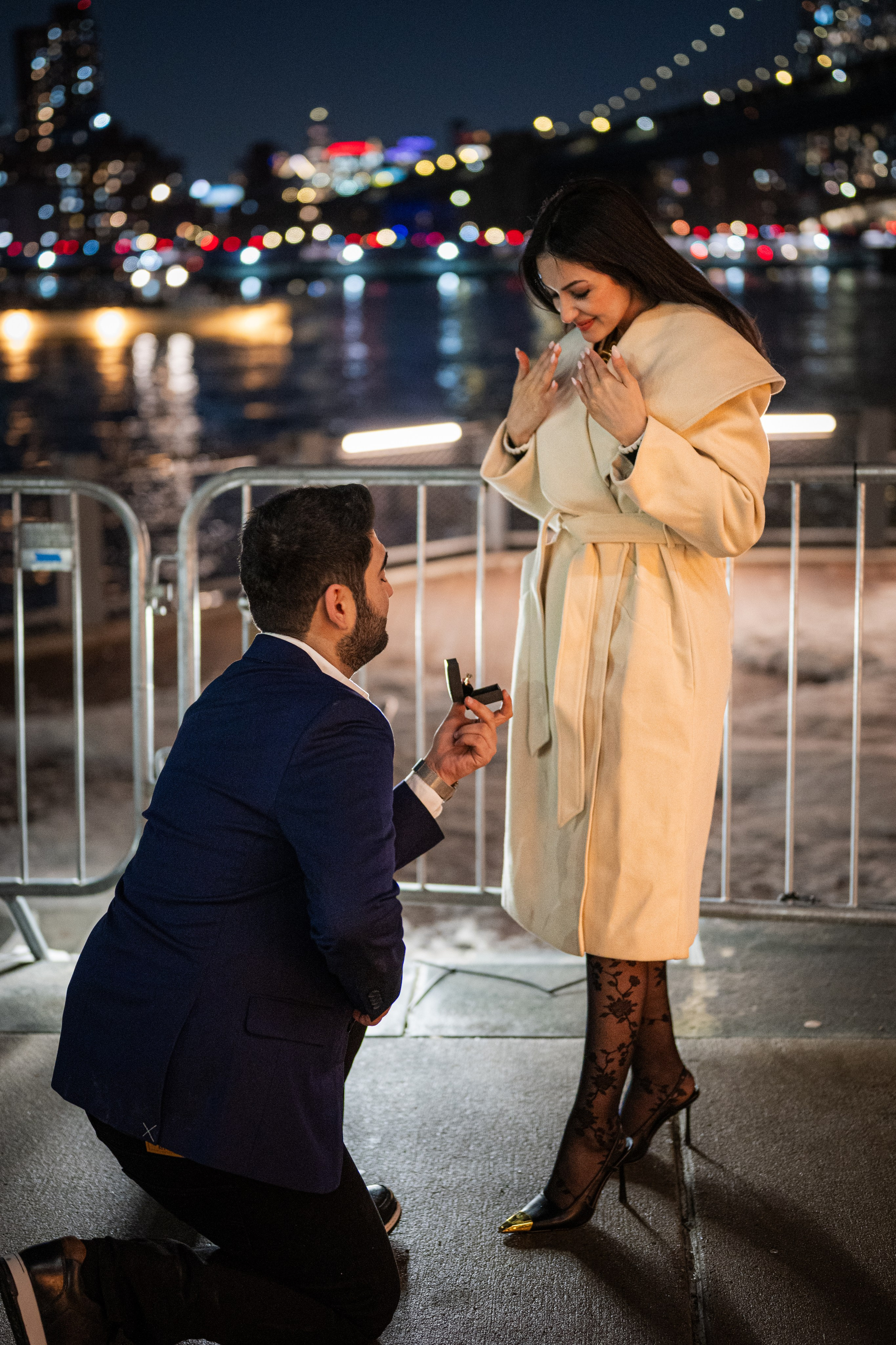 Secret Proposal Photoshoot | NYC Couple Portraits. Photography company in NYC — Sirius Proxima Photography