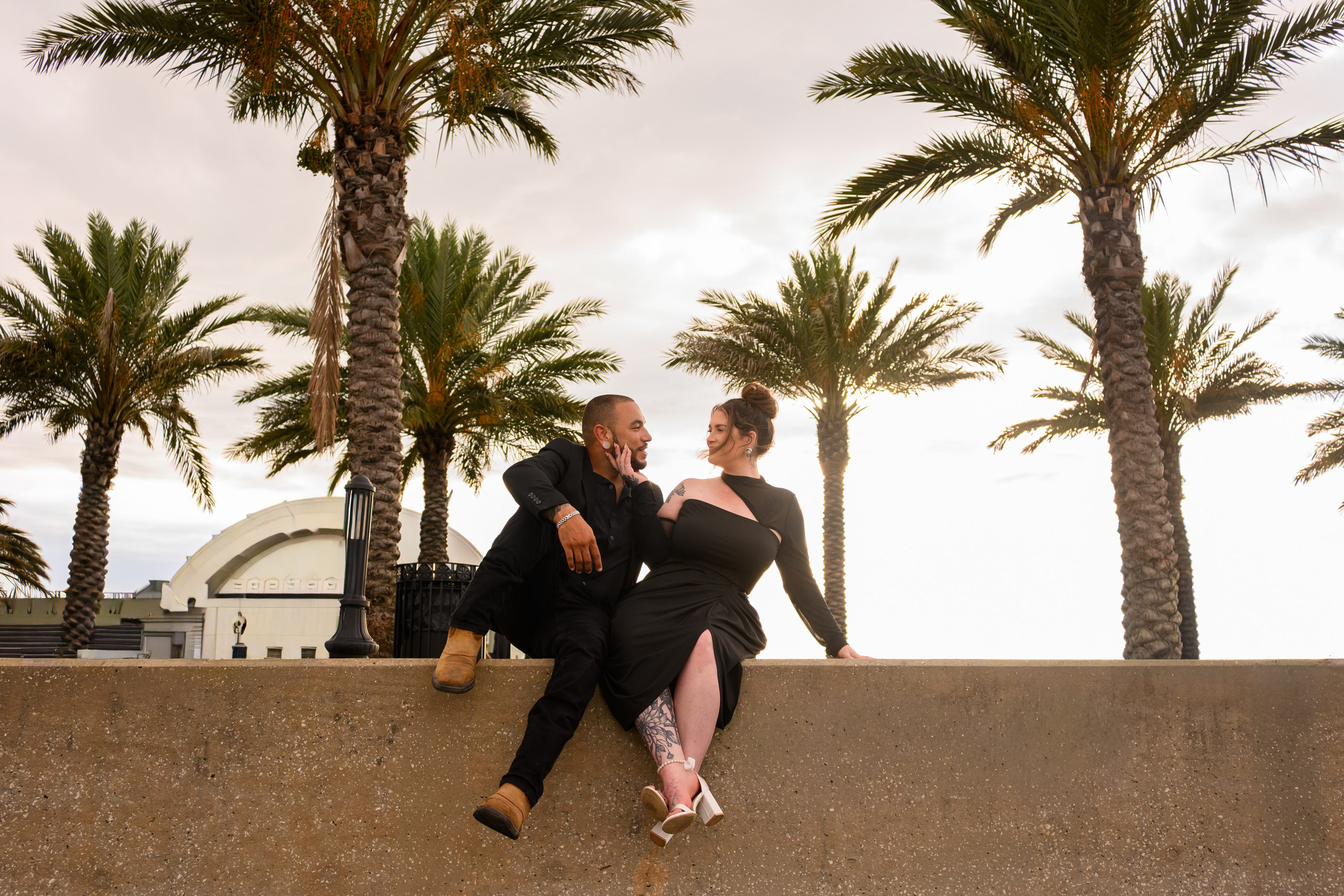 Engagement Session — Downtown Sanford, Florida,