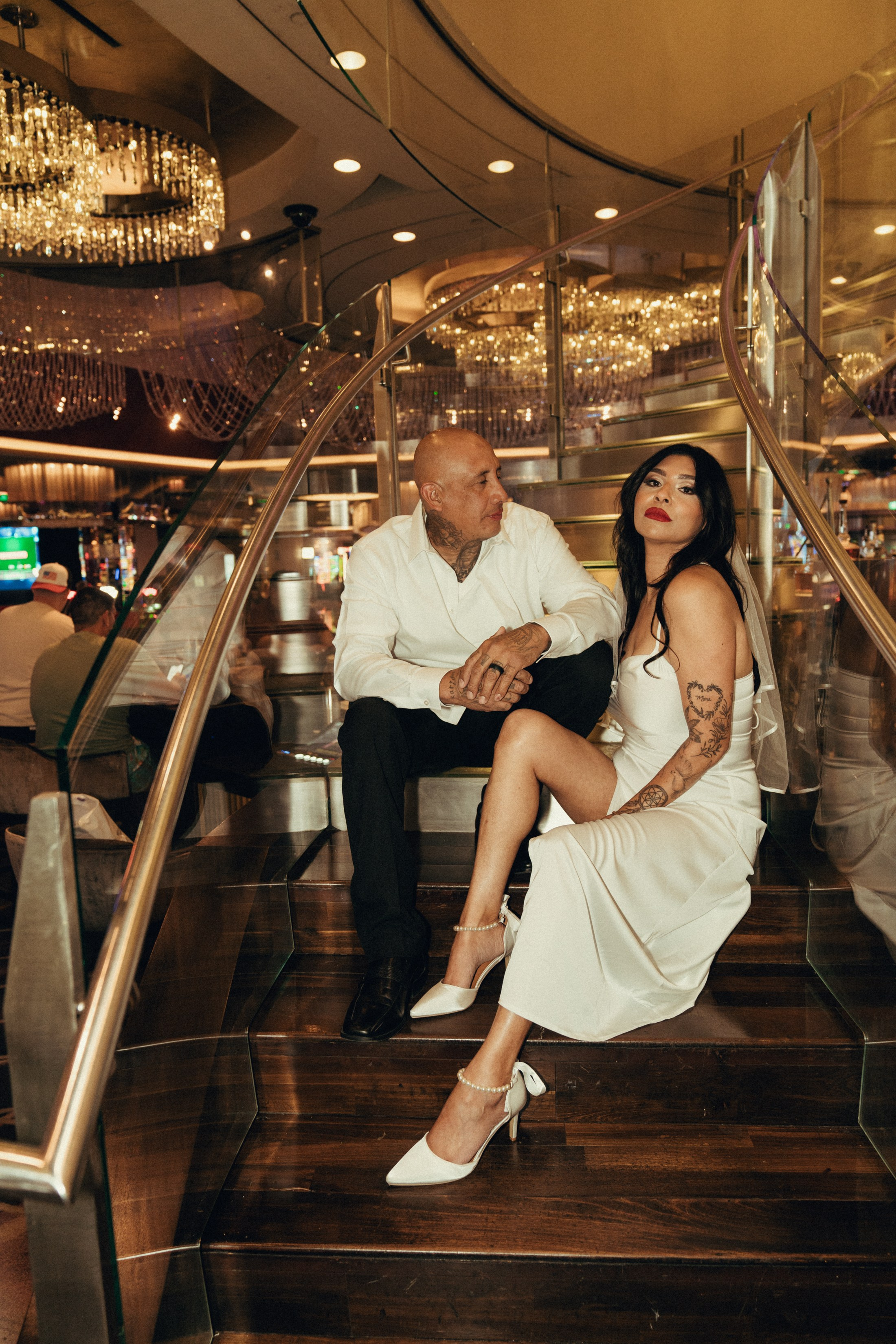 Michelle&Omar. 25 Anniversary. Wedding & elopement photographer Viktoriya Kravtsov. Las Vegas