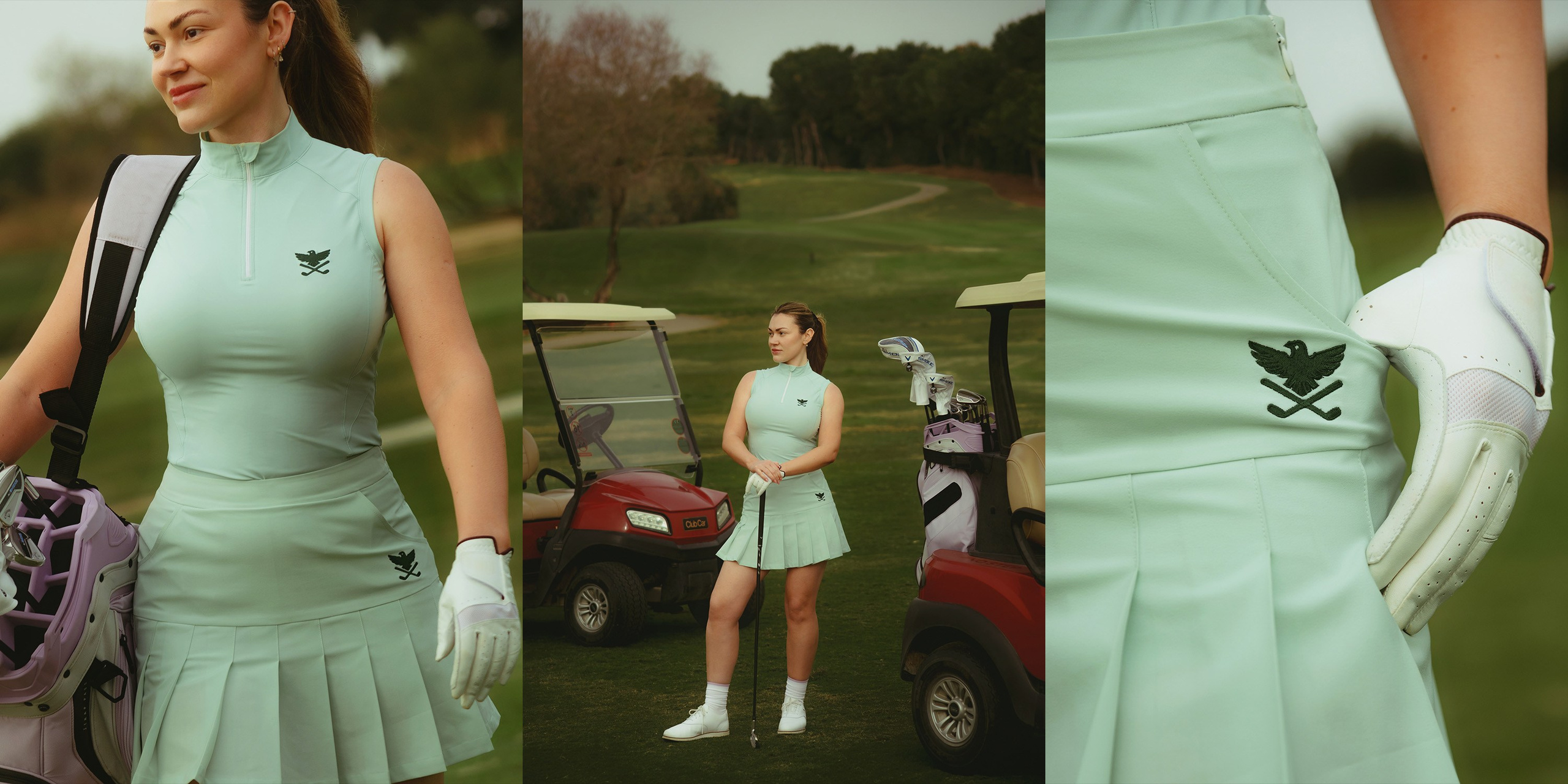 Sesión de campaña para la marca noruega de ropa de golf Eagle Clubhaus