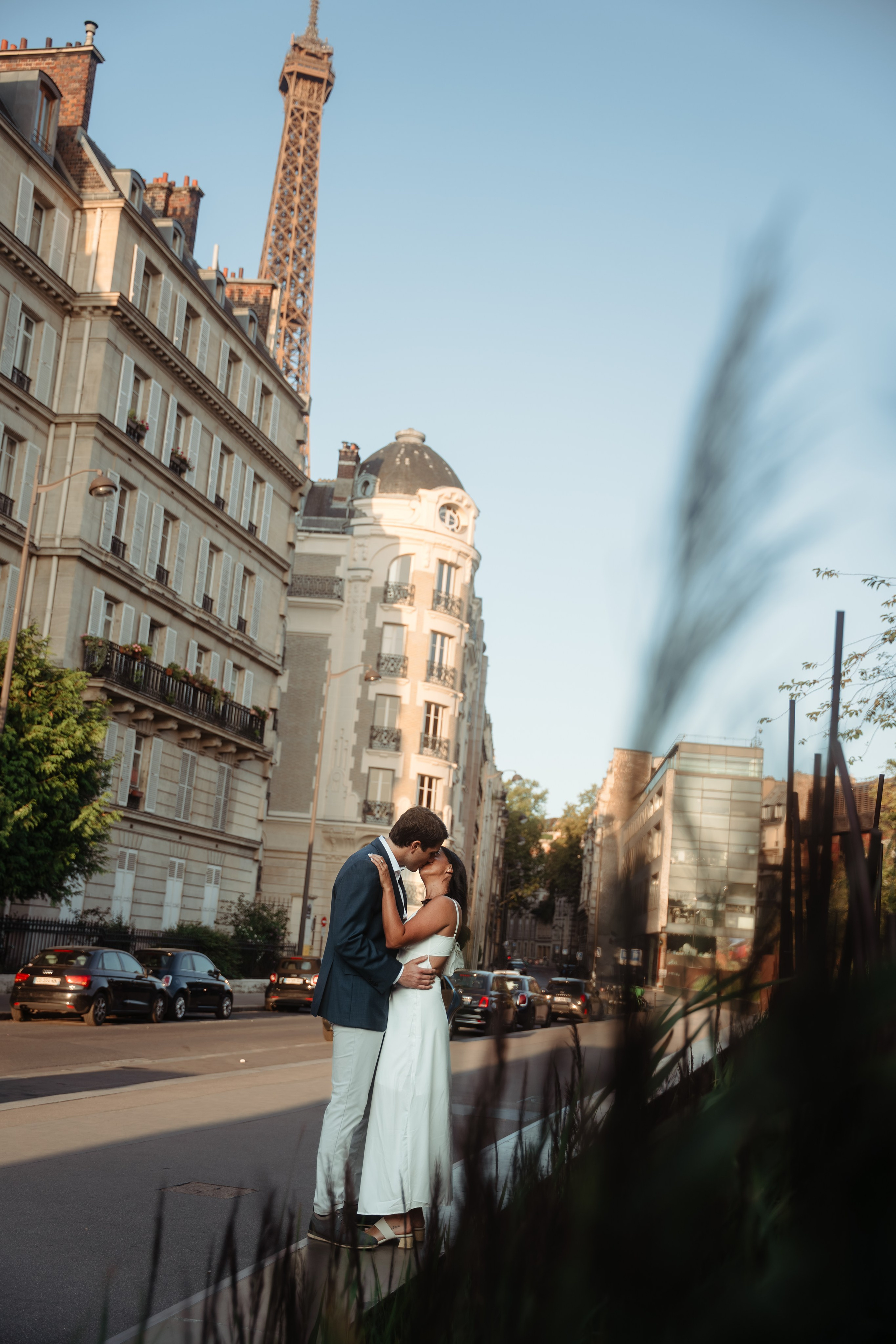 Dan & Page — Engaged in Paris. Фотограф в Париже Полина Осипова