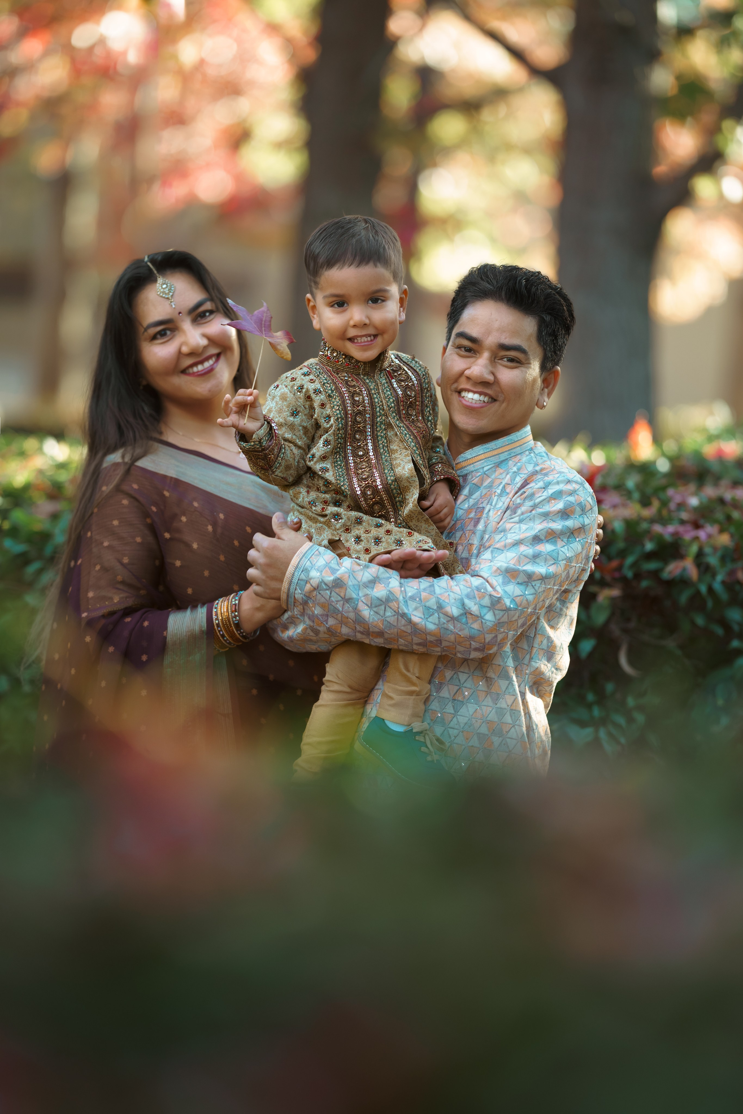 Chocolate family look. Tatiana Smirnova — Photographer