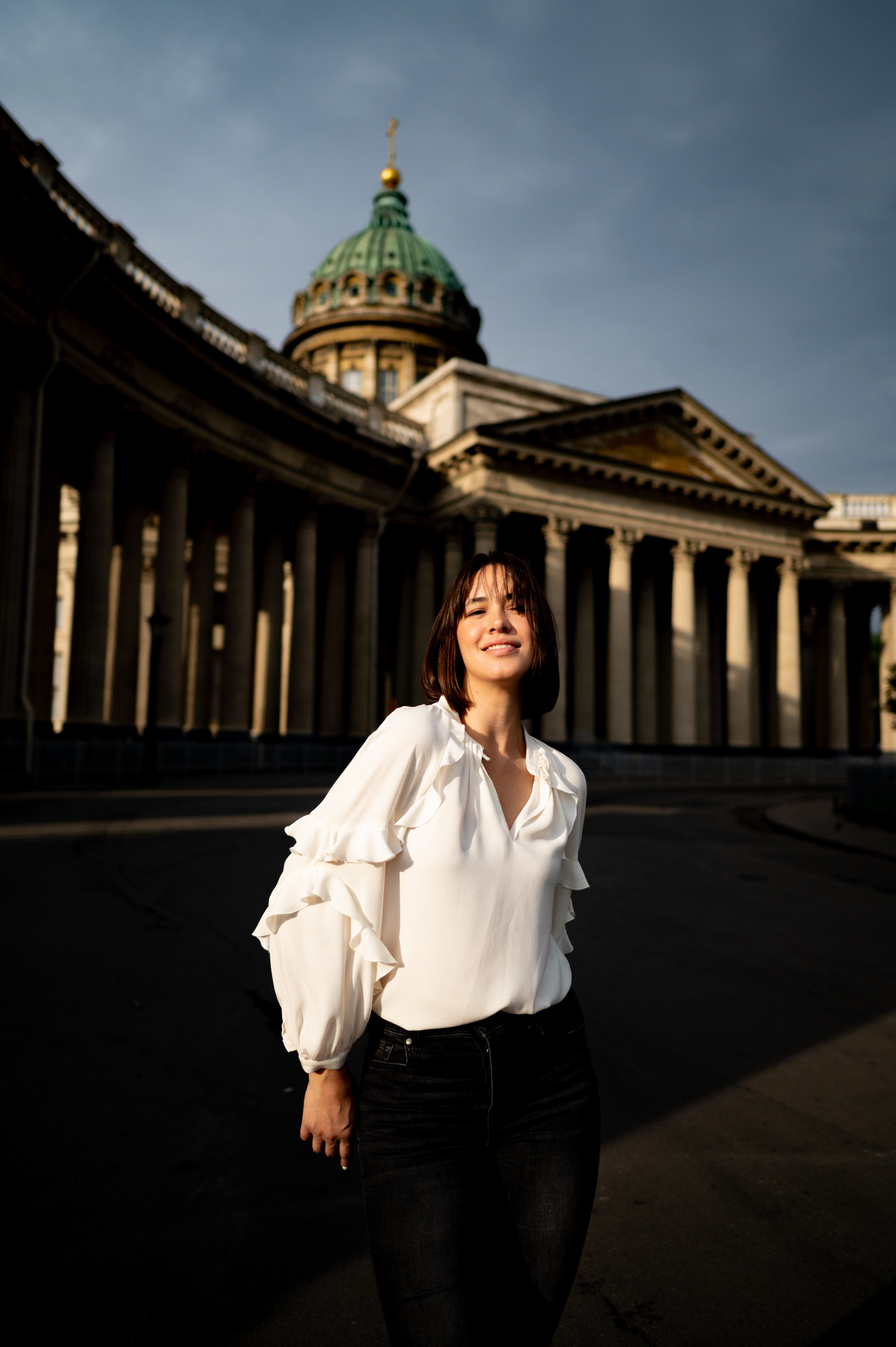 Liza — St. Petersburg and sunrise. Photographer Yulia Lushnikova, Based in Valencia