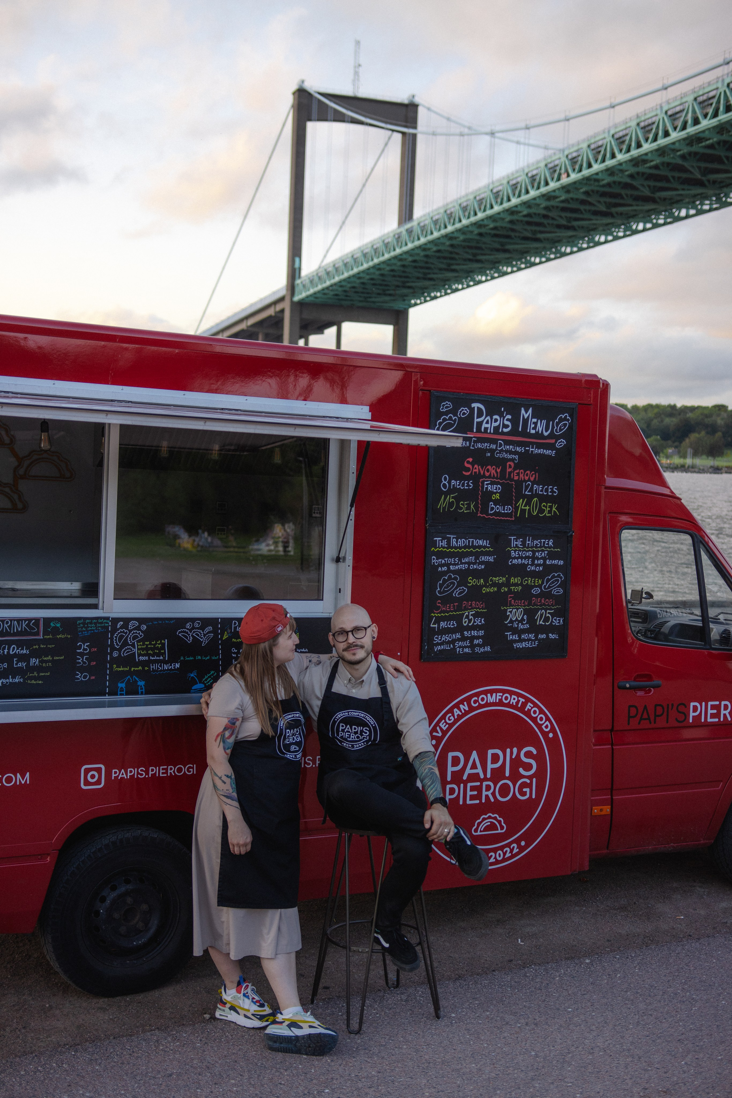 Papis Pierogi — vegan-comfort food. Photographer in Gothenburg Aleksandra Stroganova