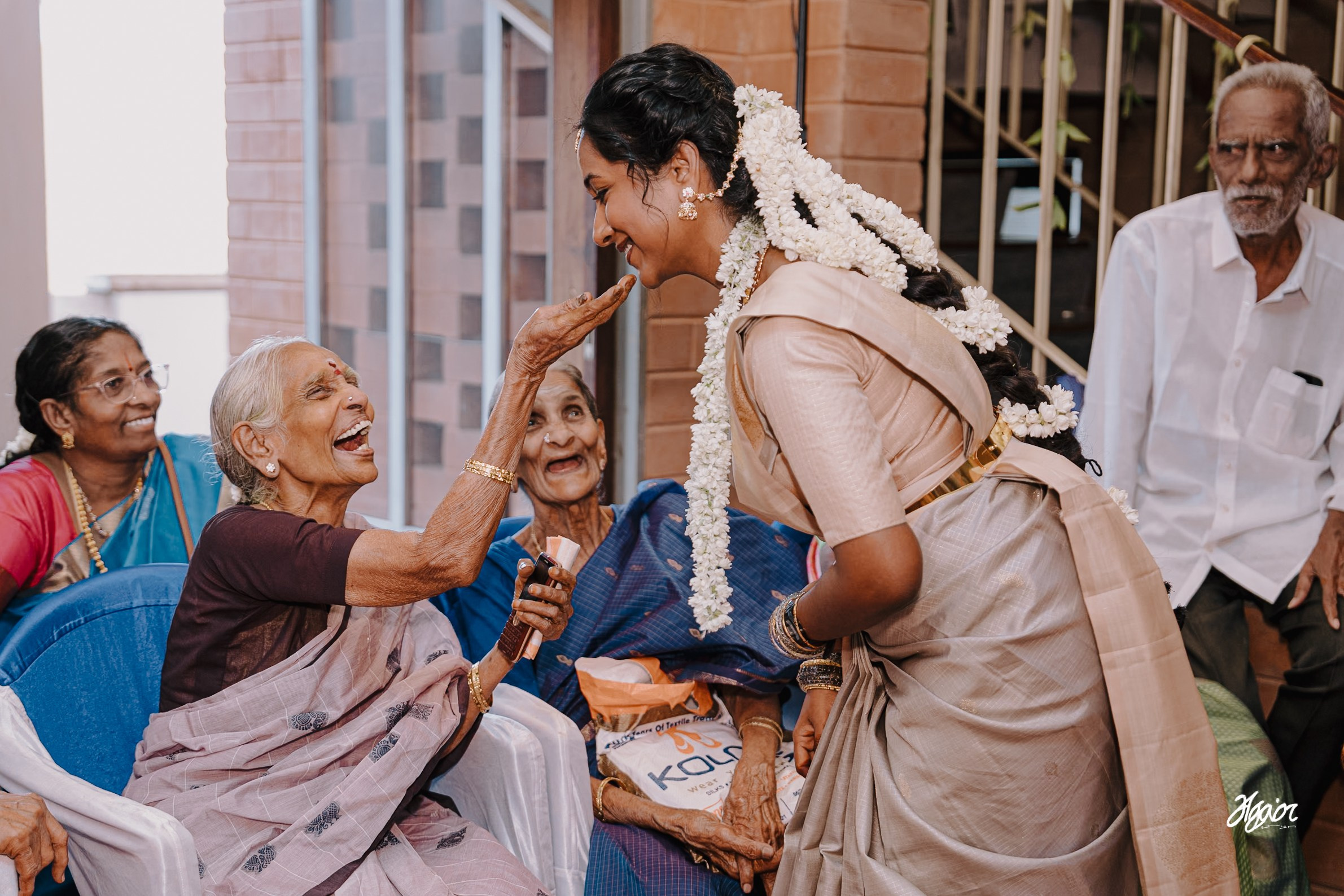Wedding documentary photography in Pondicherry. Agam Vizha