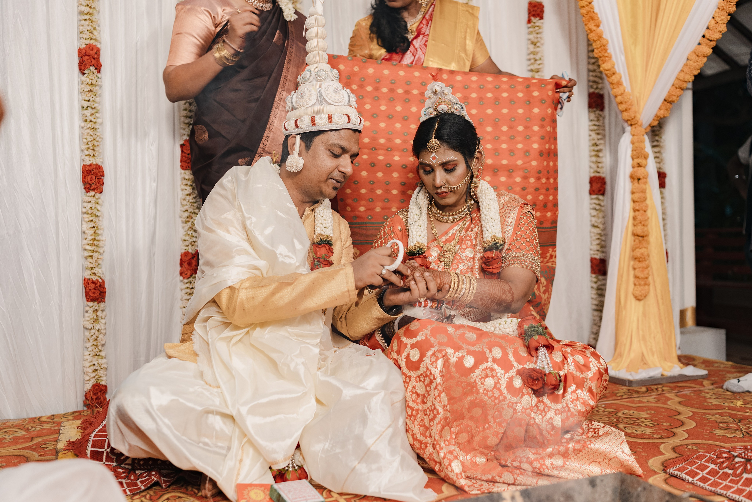 Sagaya & Rakesh. Agam Vizha