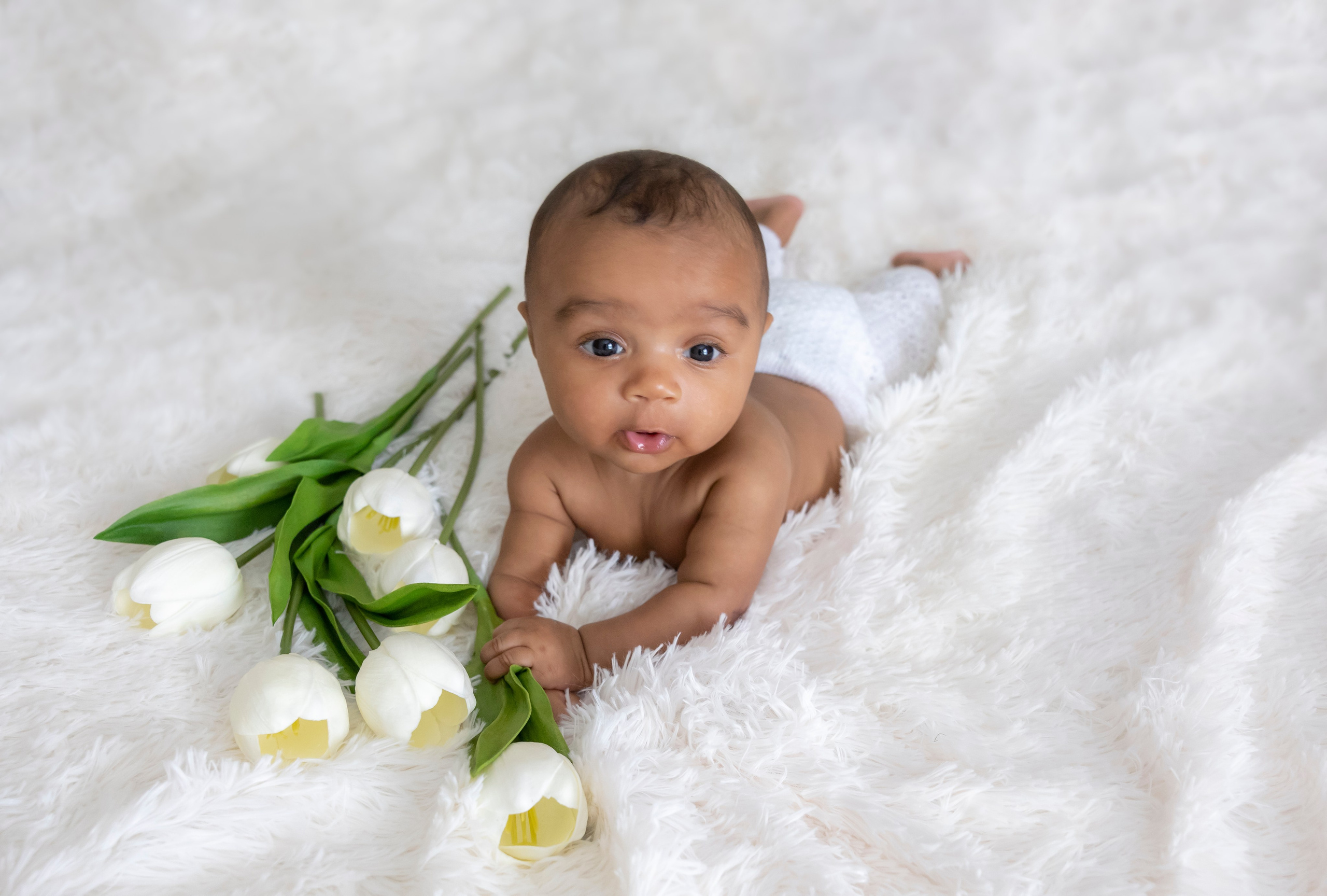 Milestone photos. Newborn photographer in Tampa Bay Area, FL