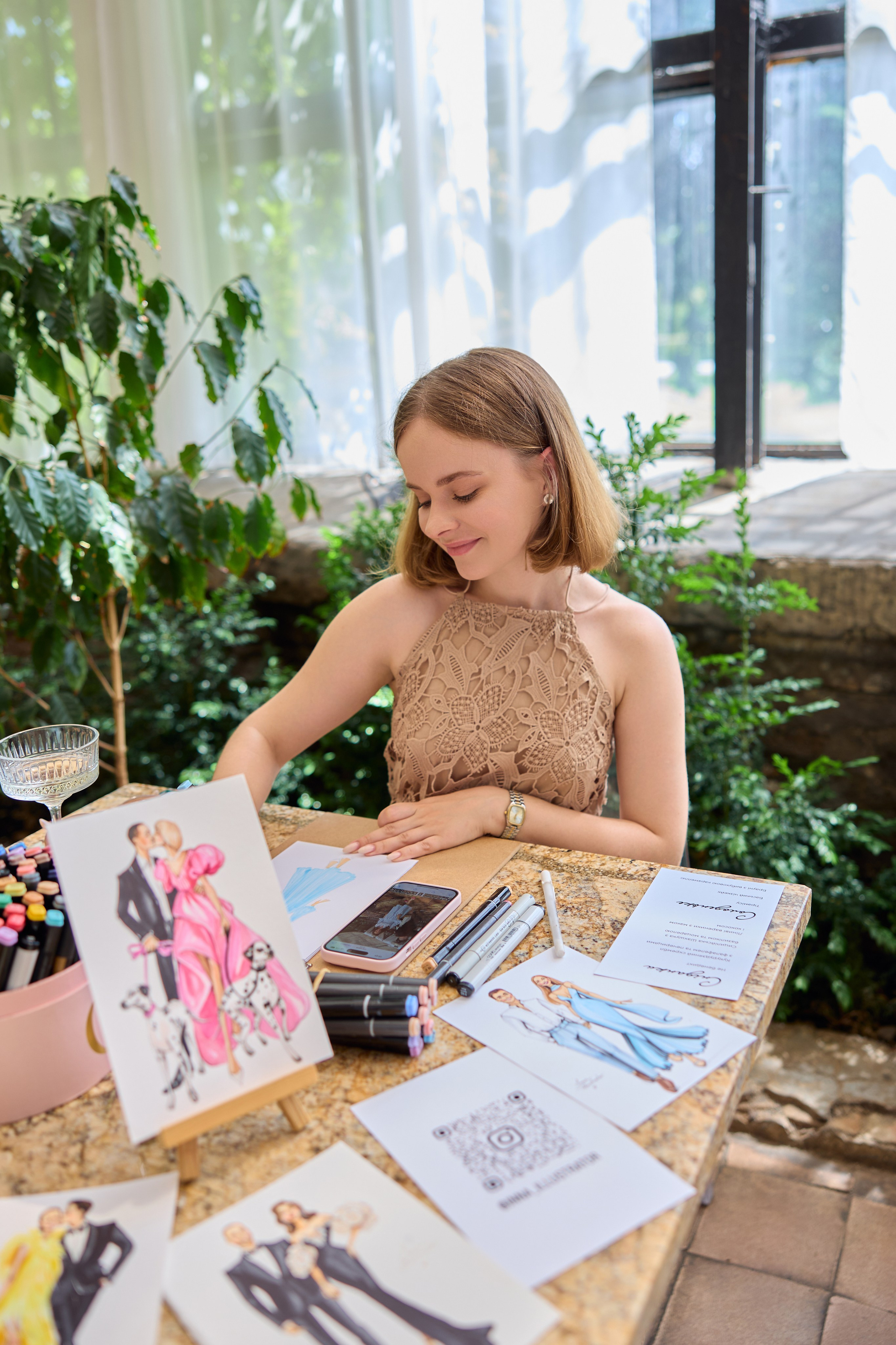 Live Sketching. InnaIllustrator