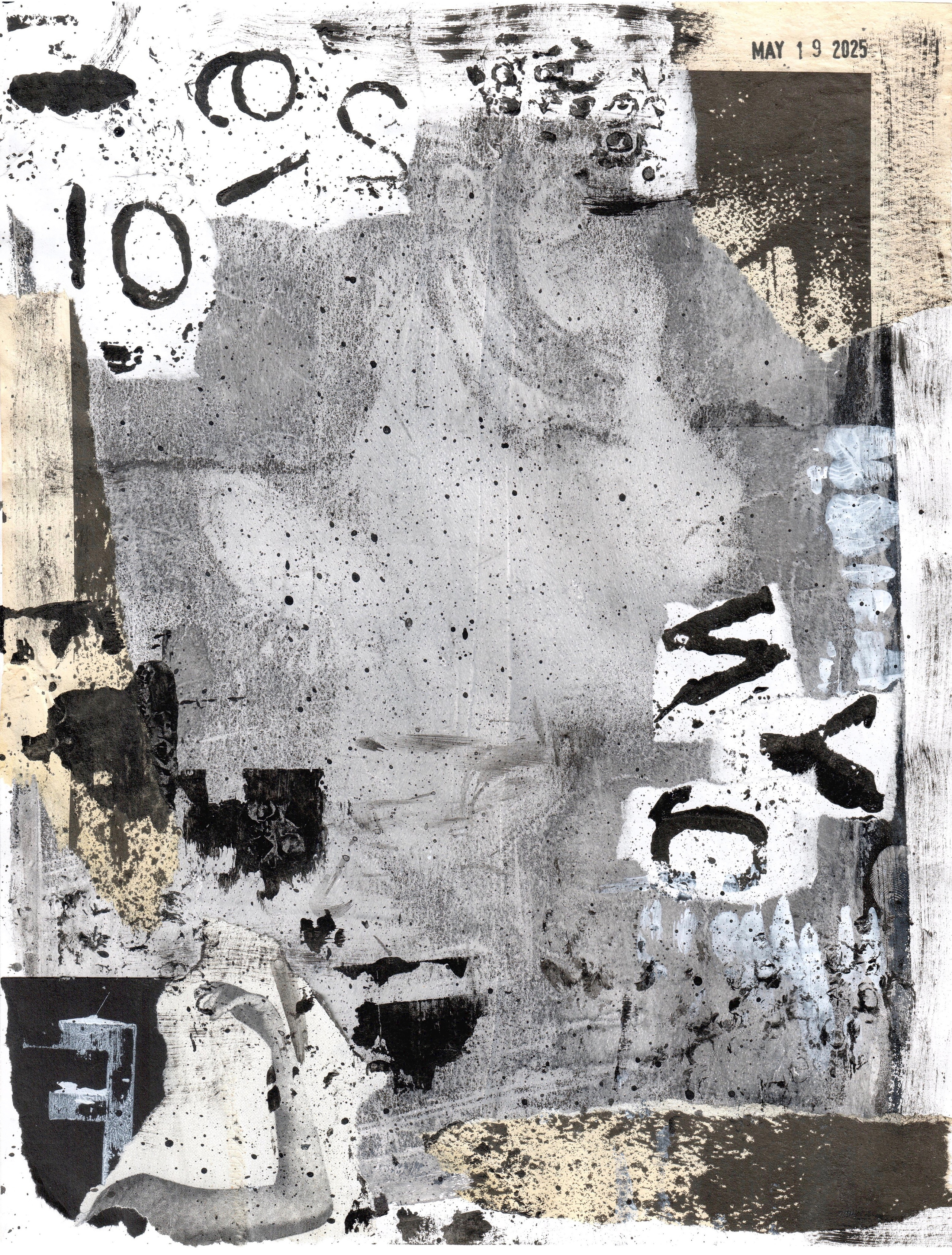 portrait collage city fragments NYC