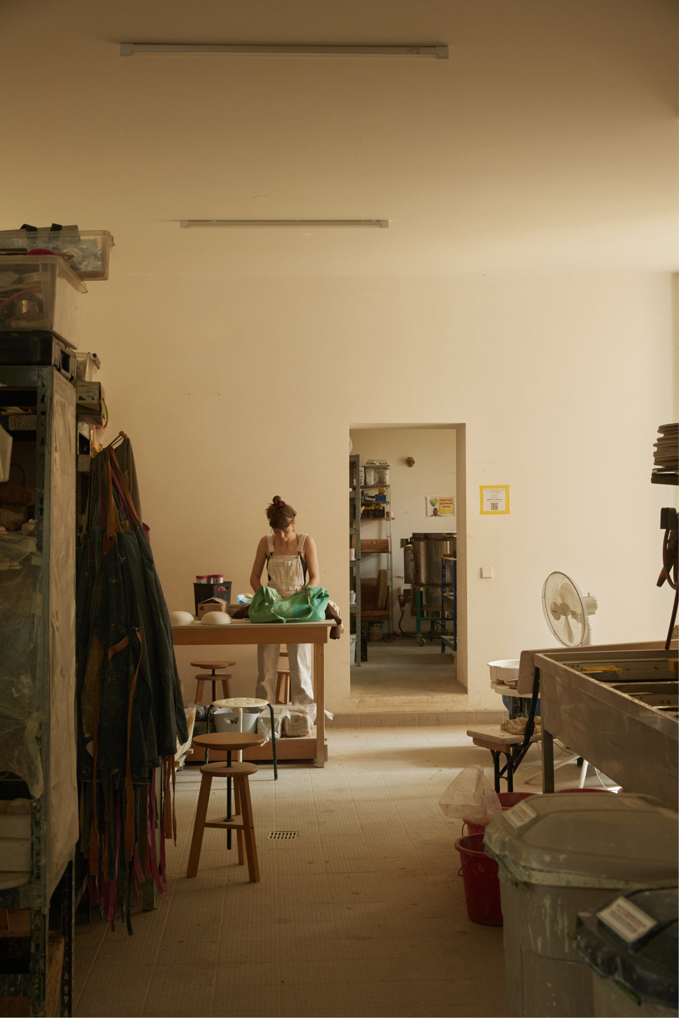 Ceramists. Photographer Katya Vlasova