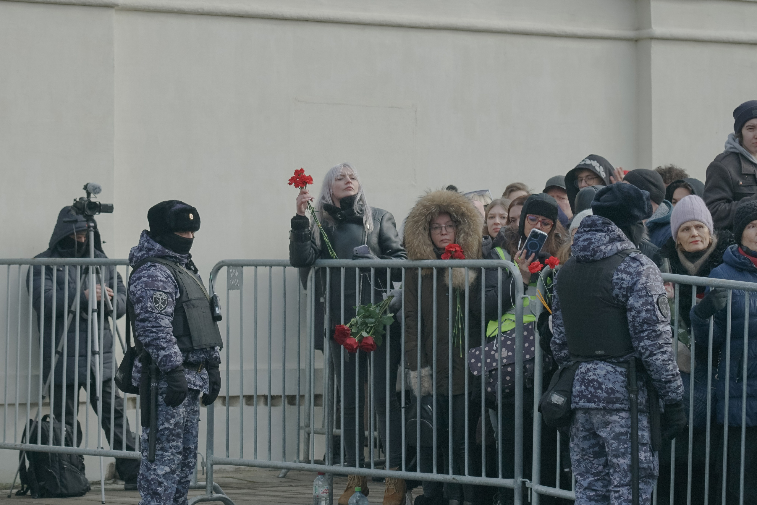 Alexei Navalny’s funeral. Marina Sycheva