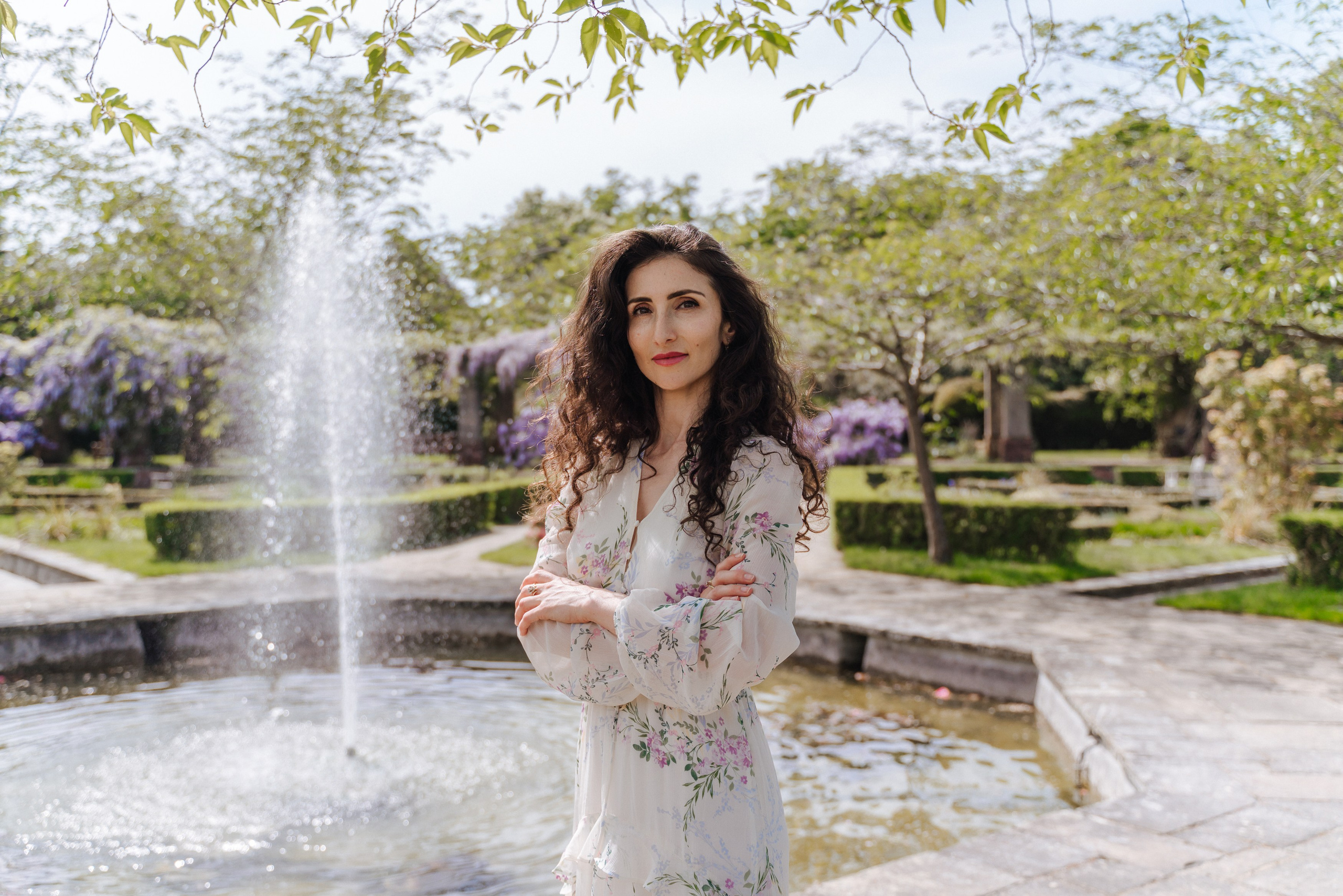 Photoshoot for Zarema. Photographer in England Ekaterina Romanova