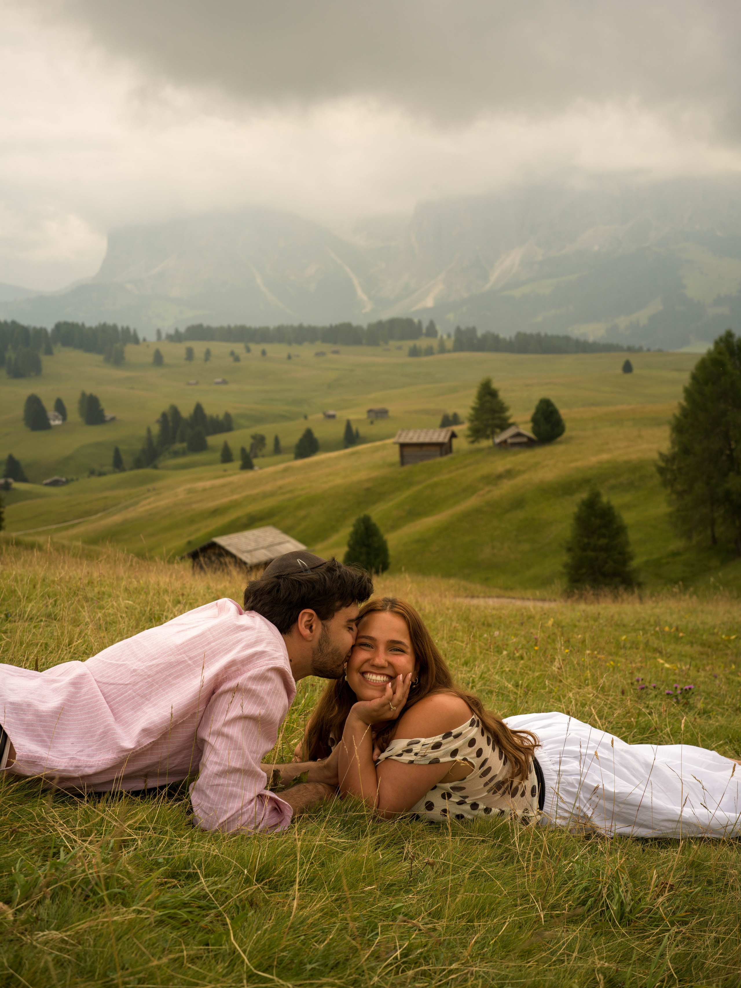 Proposal, Alpe di Siusi, the Dolomites