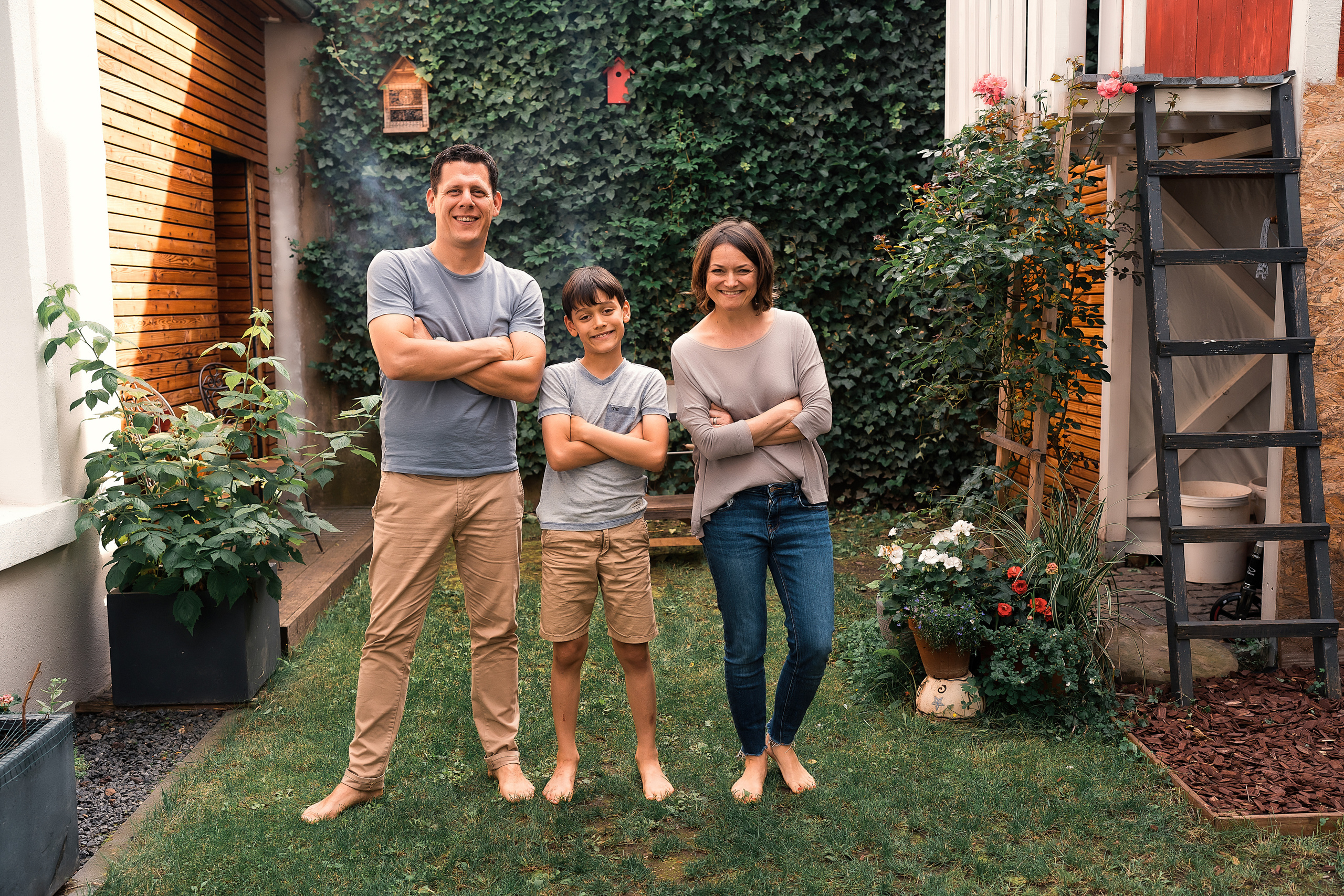 Helena, Juergen & Ben. Семейный, детский и женский фотограф в Германии, Трире