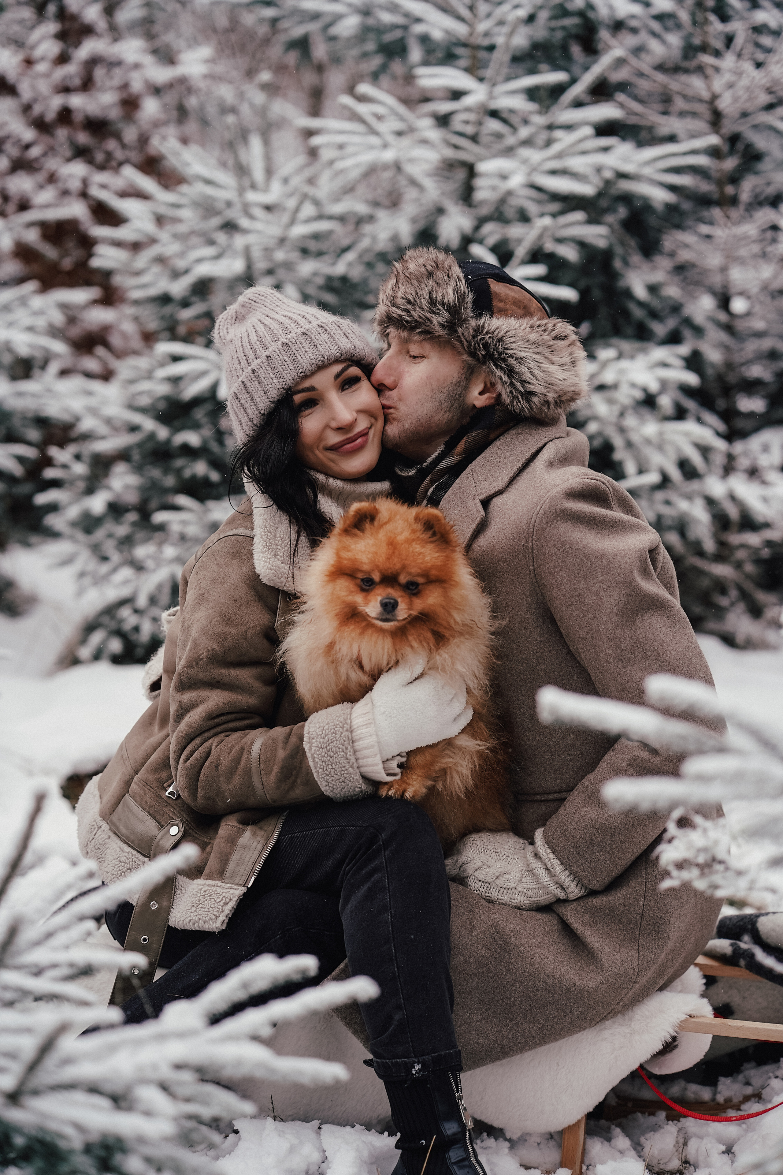 Katja, Egor und fluffiger Filyusha. Familien, Lifestyle und Portrait Fotografin in Trier, Luxembourg